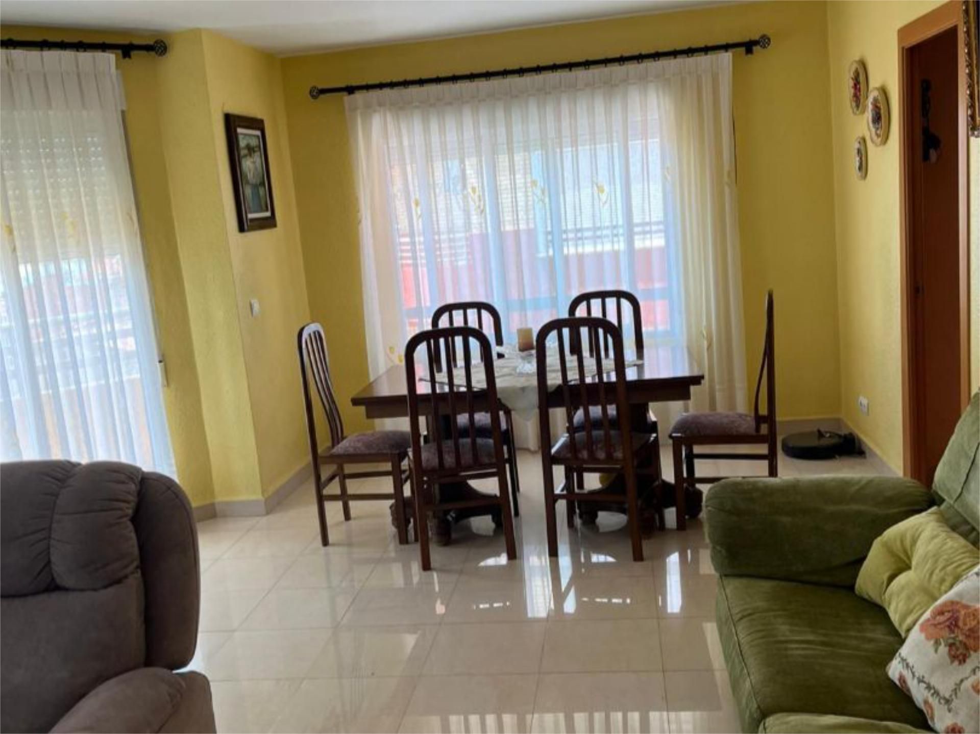 Dining room of Flat for sale in Alginet  with Air Conditioner, Heating and Furnished