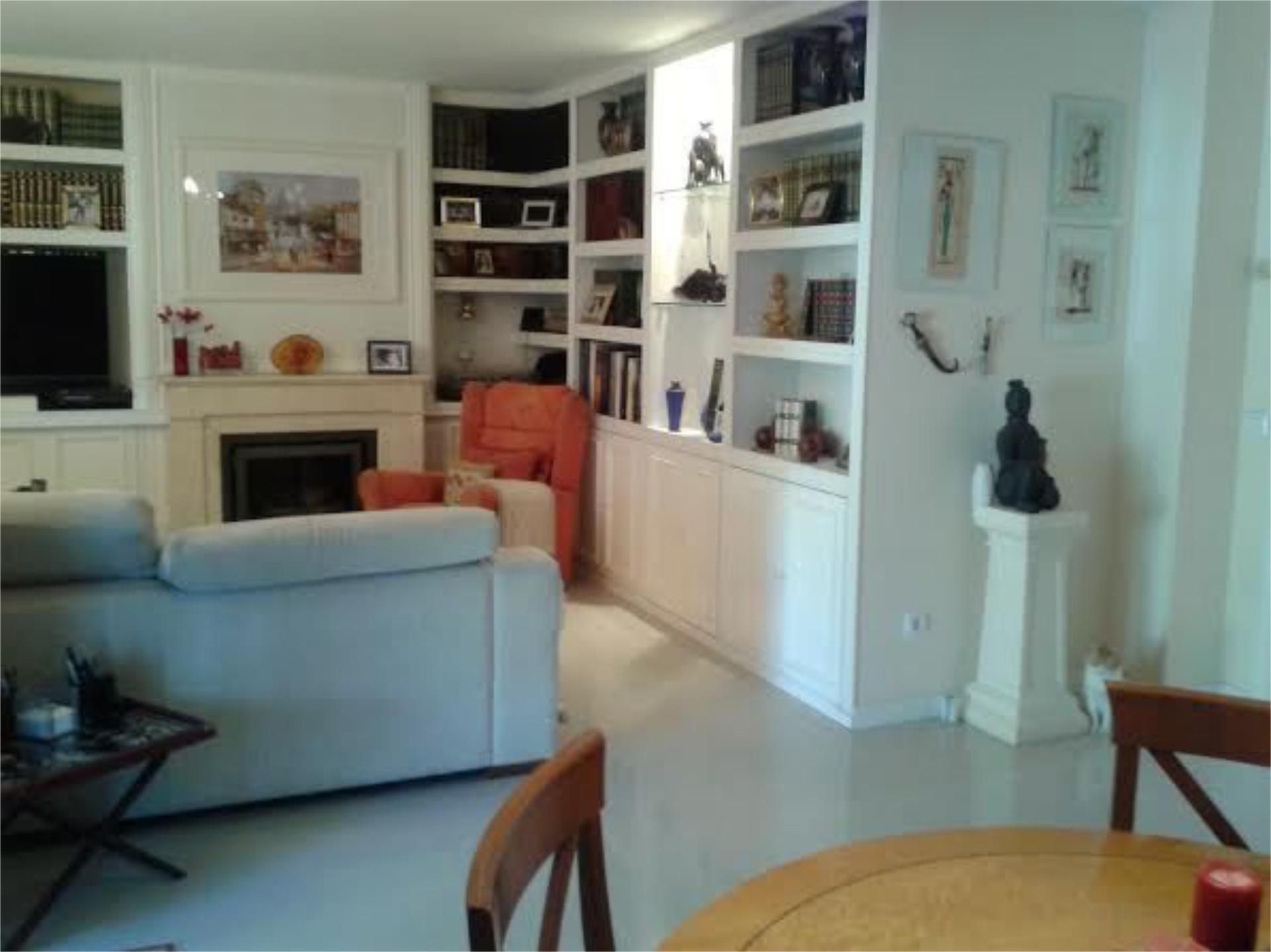 Living room of Flat for sale in Rivas-Vaciamadrid  with Heating, Private garden and Parquet flooring