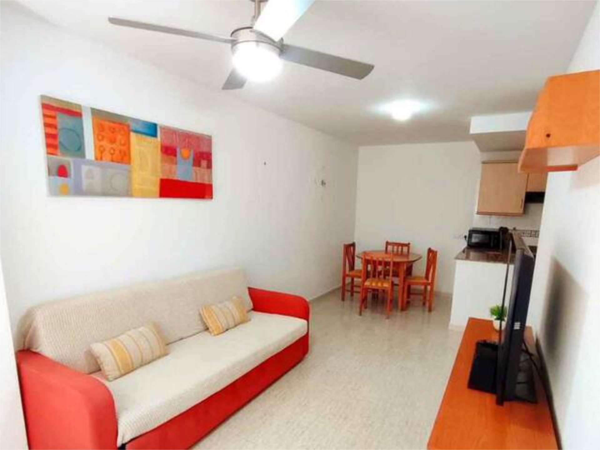 Living room of Flat to rent in Oropesa del Mar / Orpesa  with Furnished