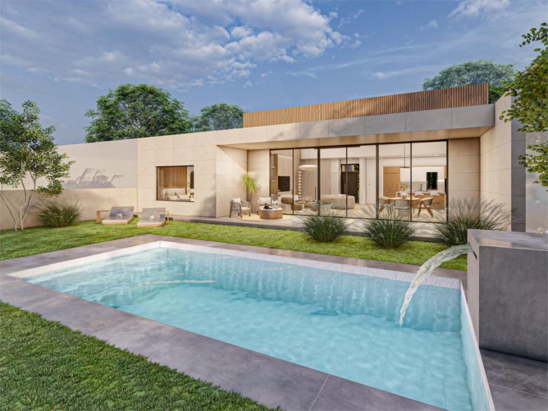 Swimming pool of House or chalet for sale in  Toledo Capital  with Air Conditioner, Terrace and Swimming Pool