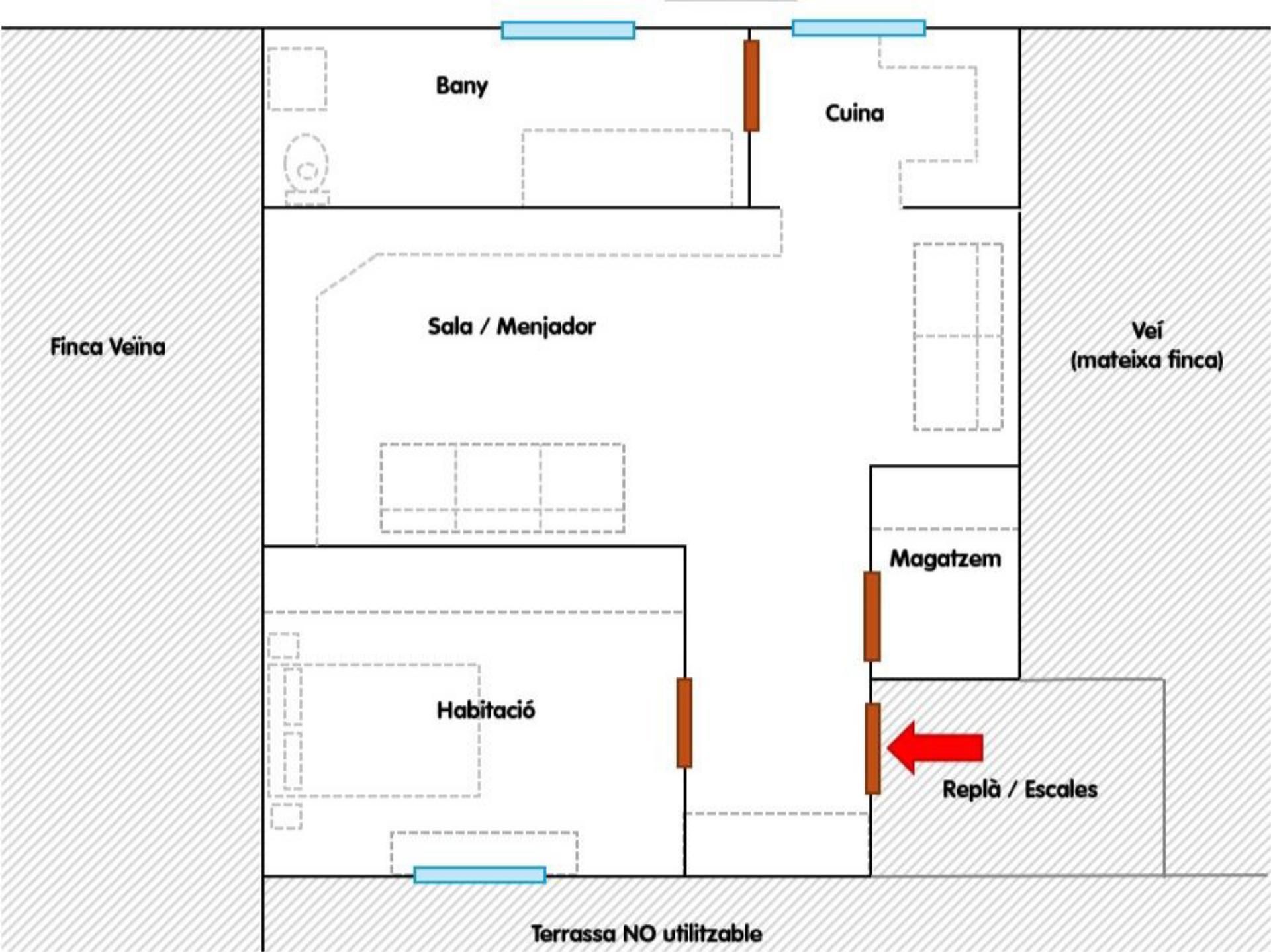 Flat to rent in  Barcelona Capital