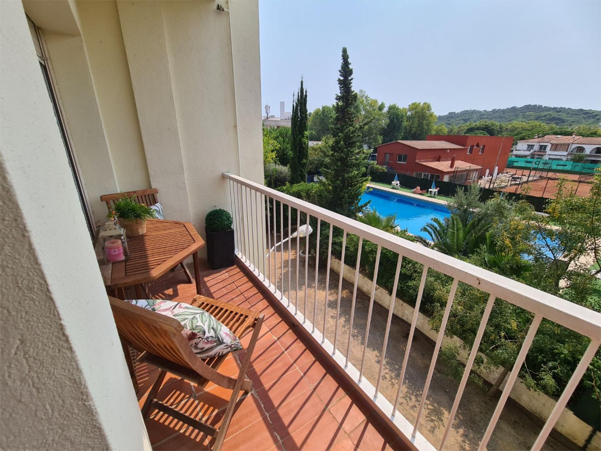 Balcony of Flat for sale in Castell-Platja d'Aro  with Air Conditioner, Heating and Private garden