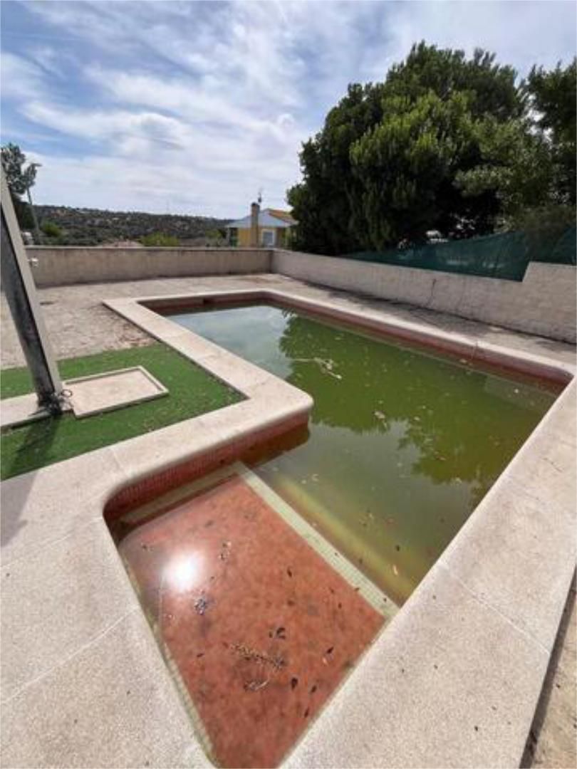 Swimming pool of Single-family semi-detached for sale in Santa Cruz del Retamar  with Heating, Private garden and Terrace