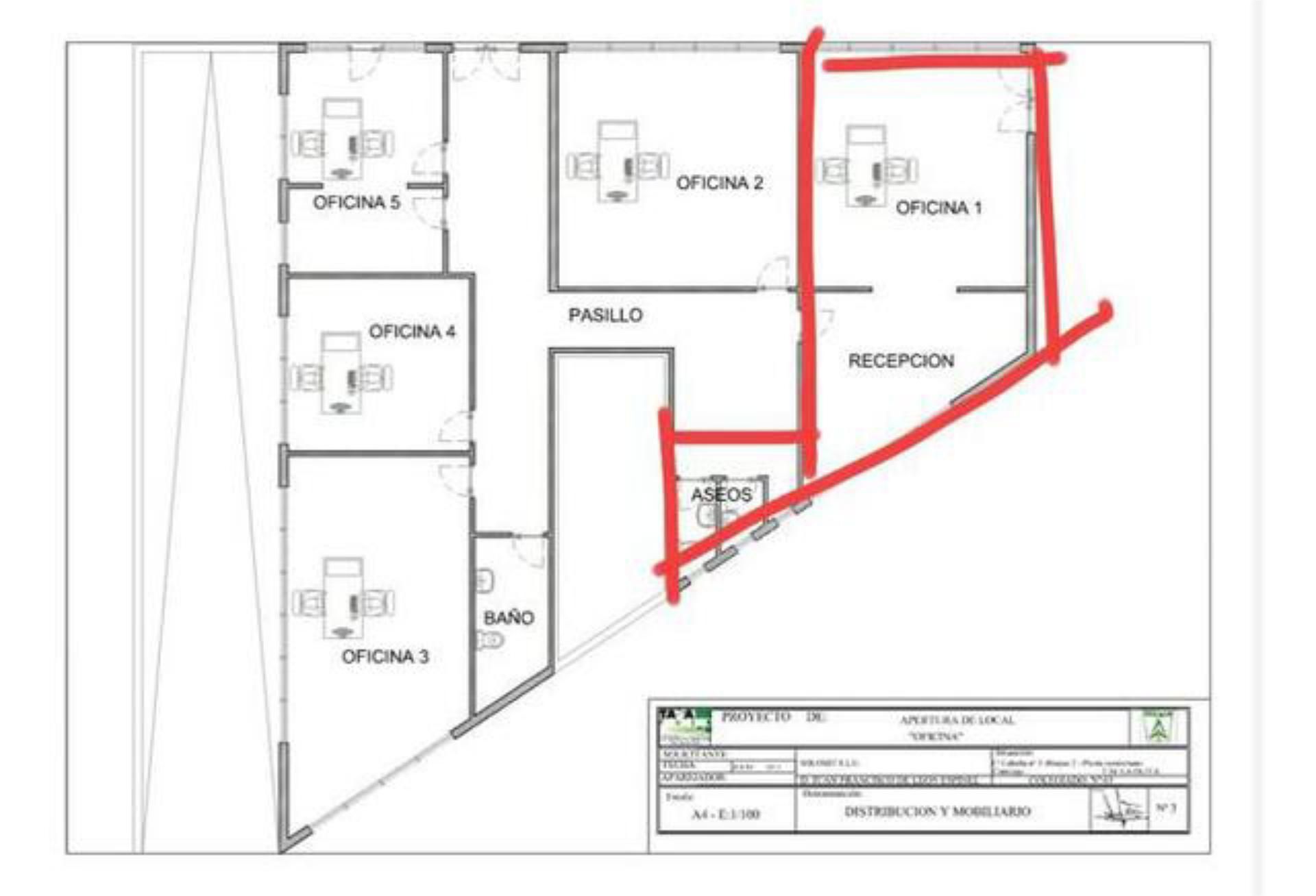 Oficina de lloguer a Corralejo Oficina de lloguer en La Oliva