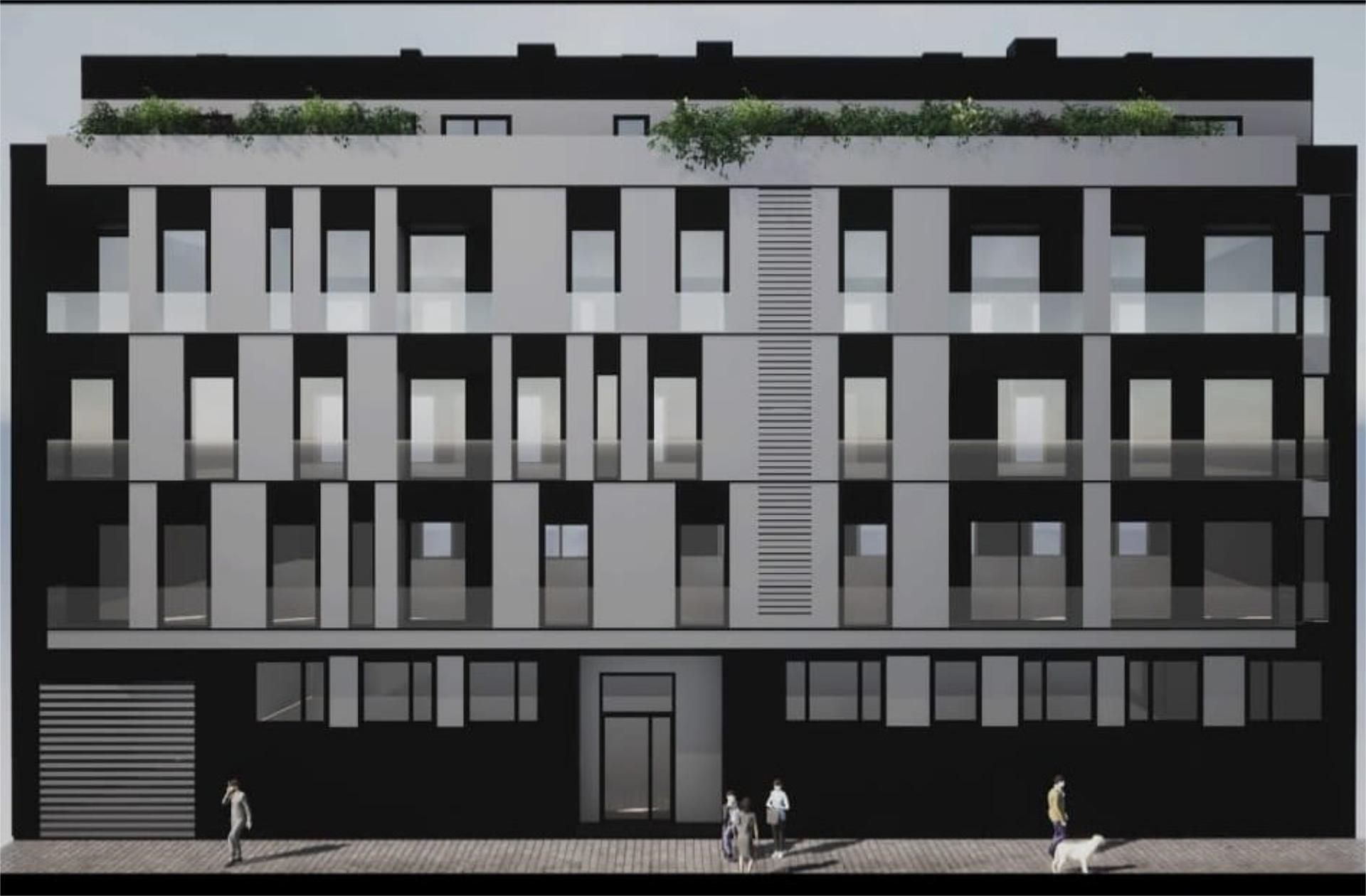Exterior view of Flat for sale in Lugo Capital  with Heating, Parquet flooring and Storage room