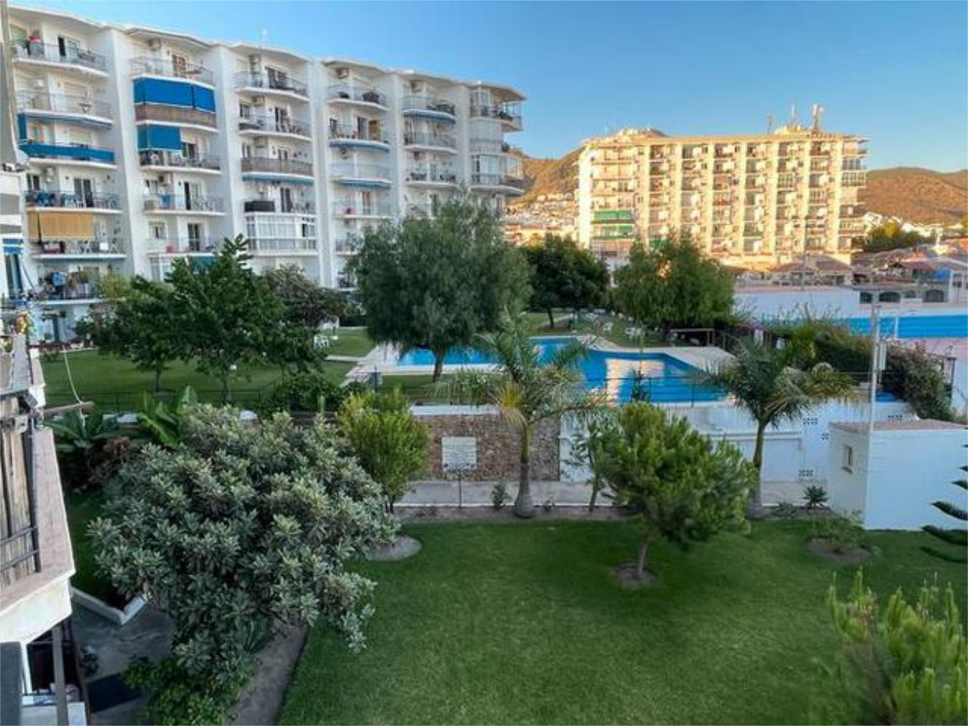 Exterior view of Flat to rent in Nerja  with Private garden, Terrace and Swimming Pool