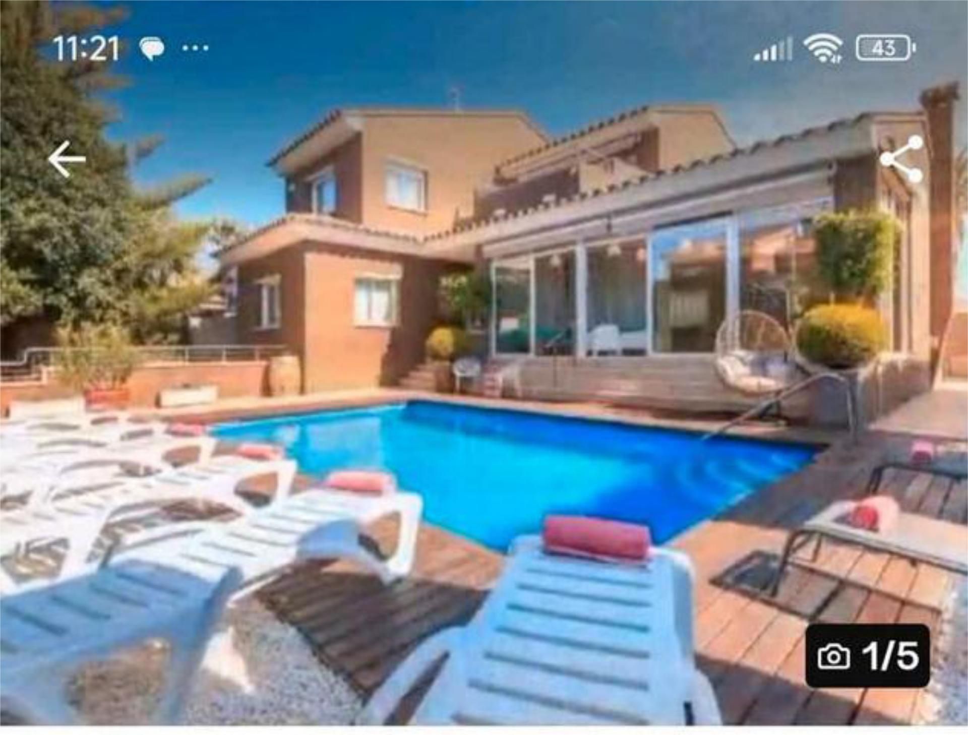 Piscina de Pis de lloguer en Cambrils