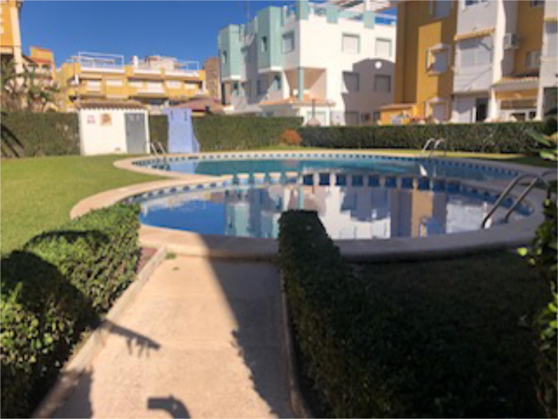 Swimming pool of Apartment for sale in Xeraco  with Air Conditioner, Terrace and Swimming Pool