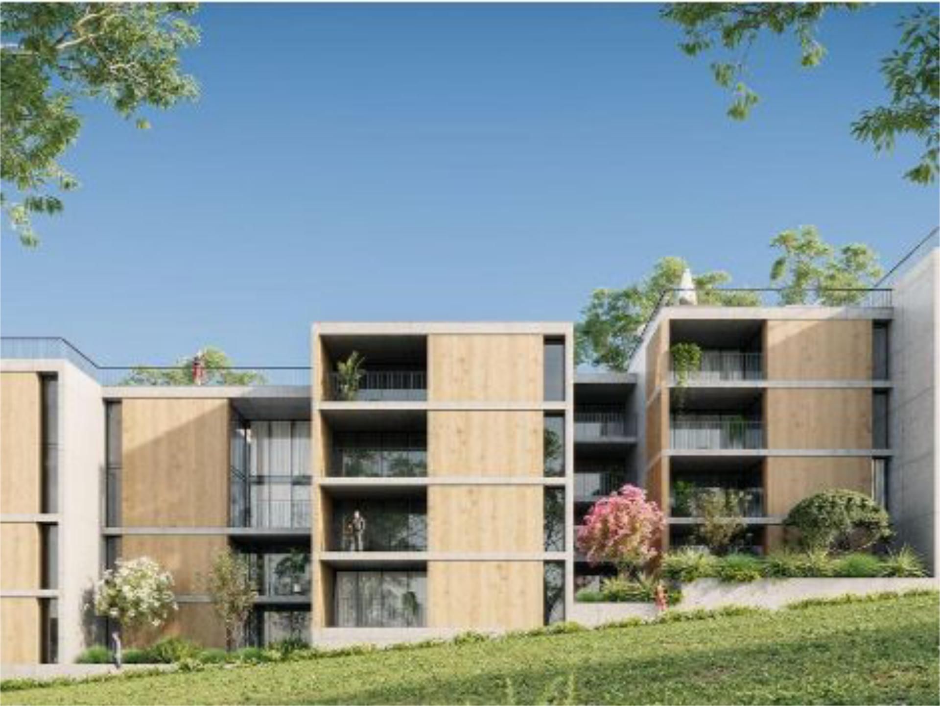 Vista exterior de Pis en venda en Santa Eulària des Riu amb Aire condicionat, Calefacció i Jardí privat