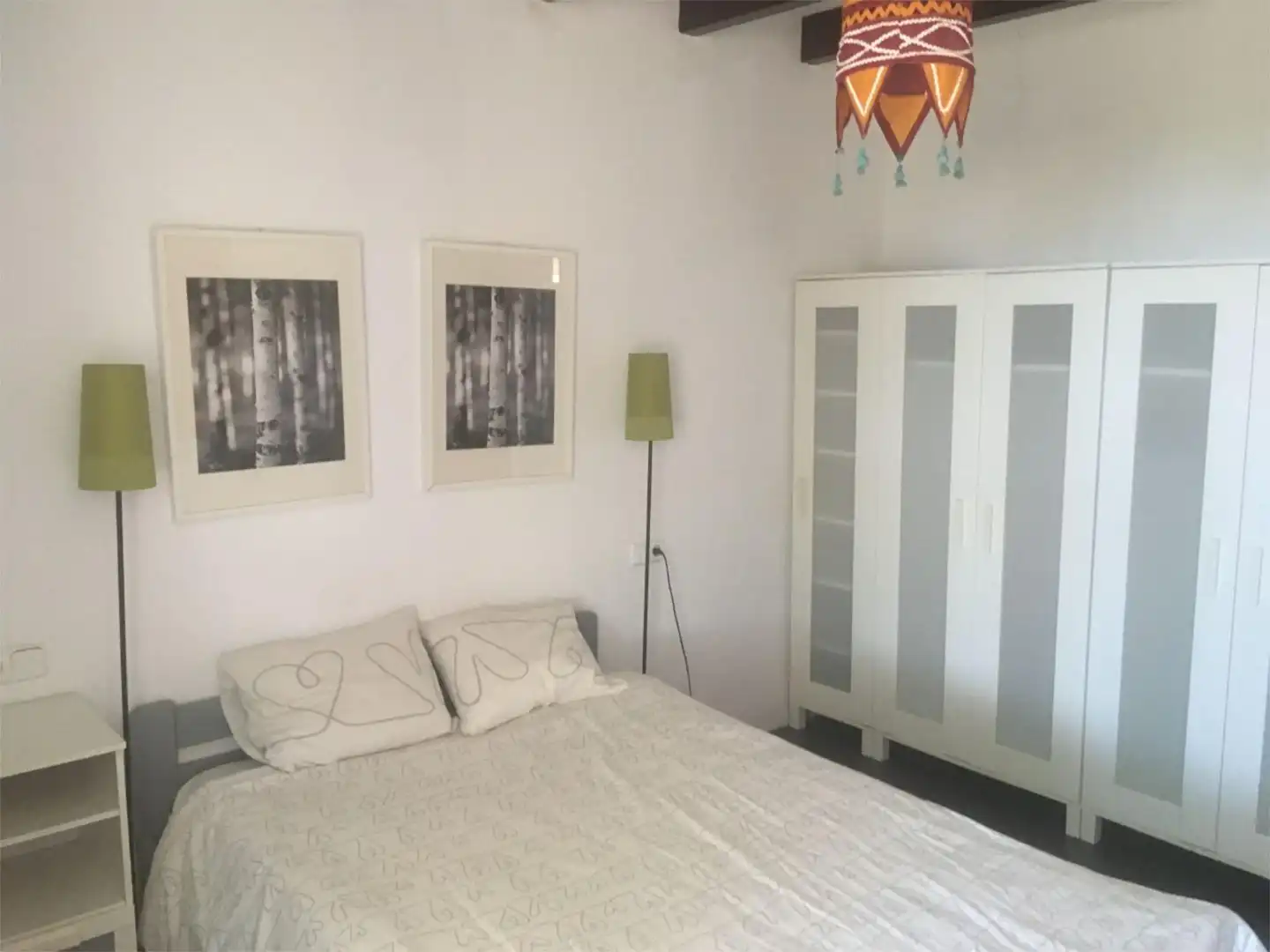 Bedroom of Houses for rent in Sant Joan de Labritja  with Air Conditioner, Private garden and Terrace