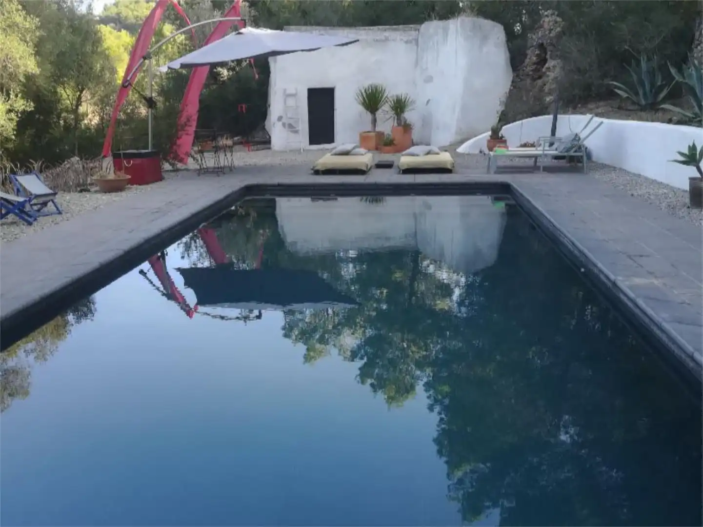 Swimming pool of Houses for rent in Sant Joan de Labritja  with Air Conditioner, Private garden and Terrace