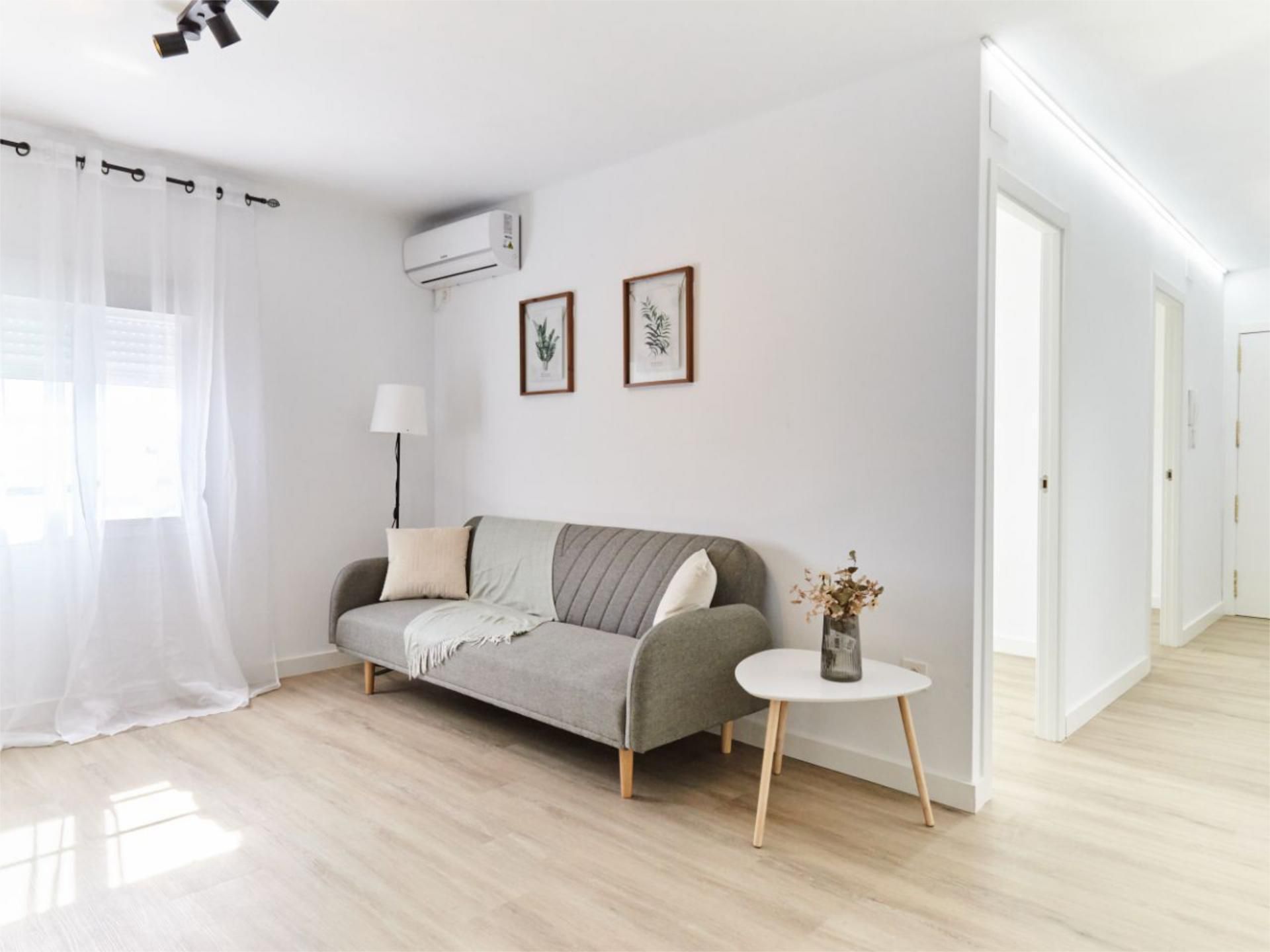 Living room of Flat for sale in  Jaén Capital  with Air Conditioner and Balcony