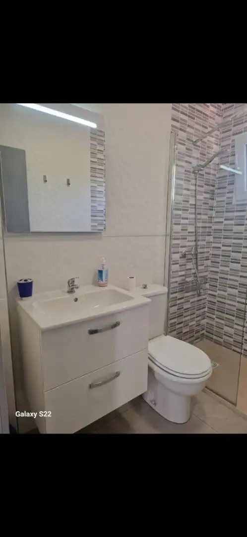 Detached homes for sale in Passatge Trident, 20, Calafat Bathroom of Detached homes for sale in L'Ametlla de Mar with Air Conditioner, Private garden and Parquet flooring