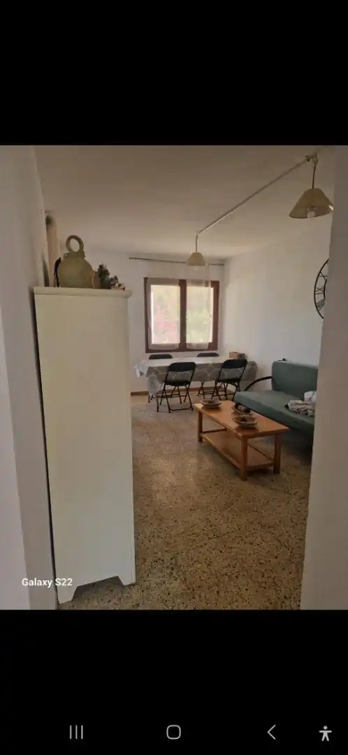 Detached homes for sale in Passatge Trident, 20, Calafat Living room of Detached homes for sale in L'Ametlla de Mar with Air Conditioner, Private garden and Parquet flooring