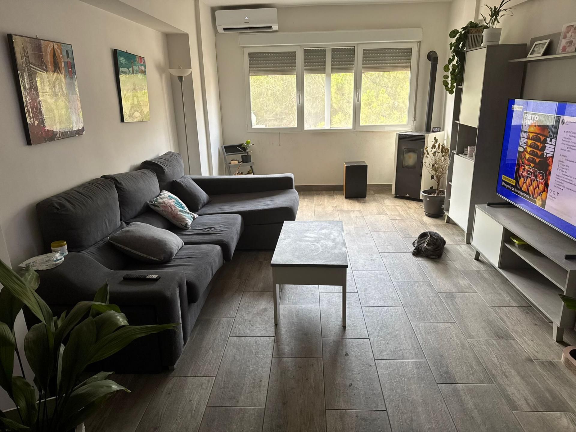 Living room of Flat for sale in El Pinós / Pinoso  with Air Conditioner and Terrace