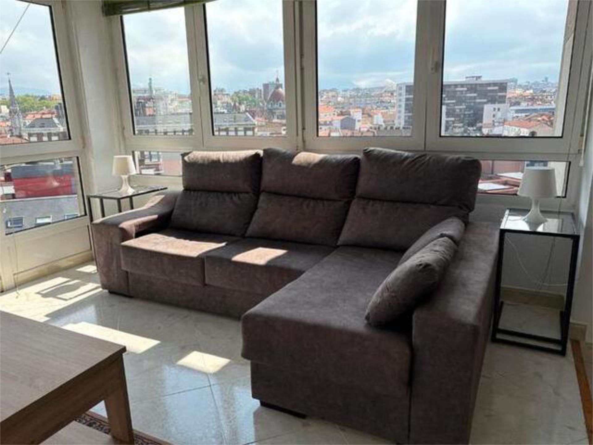 Living room of Flat to rent in Oviedo   with Heating and Furnished
