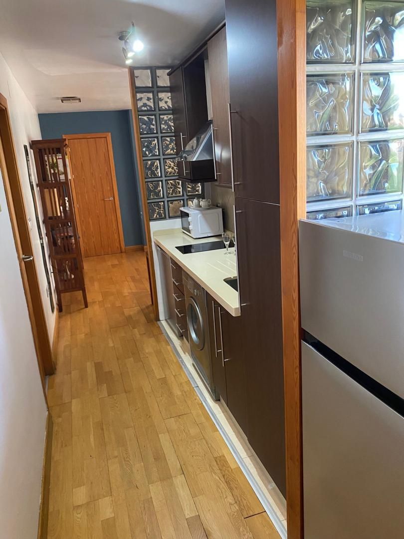 Kitchen of Apartment to rent in Algeciras  with Air Conditioner, Heating and Terrace