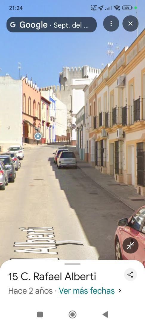 Vista exterior de Casa adosada en venda en Los Molares amb Aire condicionat, Terrassa i Traster