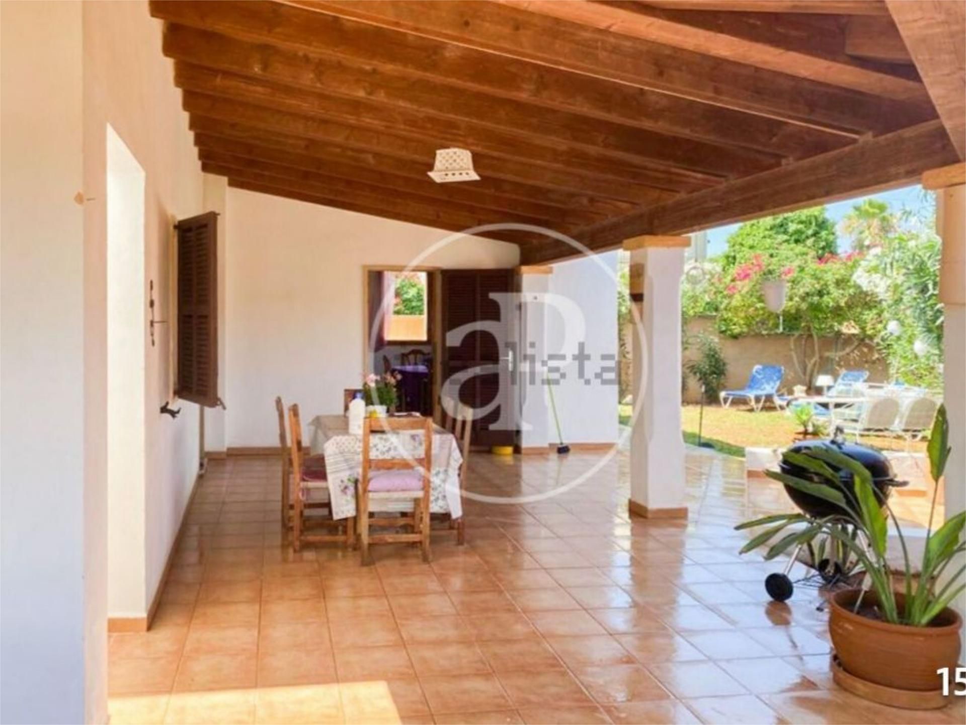Jardí de Casa o xalet de lloguer en Santanyí amb Calefacció i Moblat