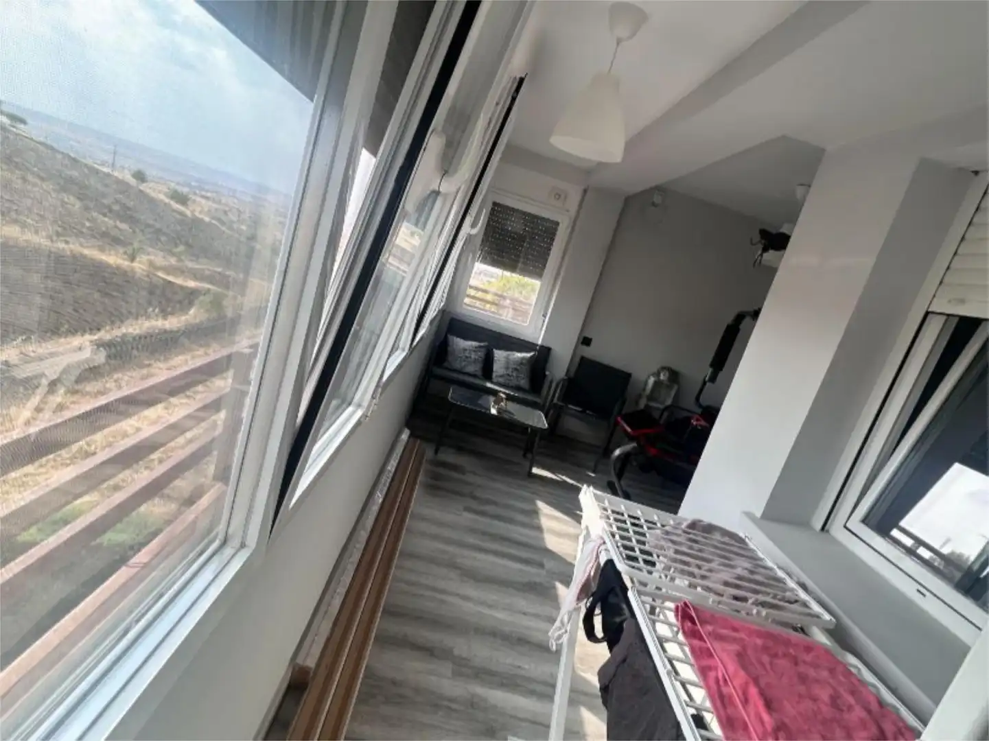 Flat for sale in Calle el Almendro, 4, El Molar (Madrid) Balcony of Flat for sale in El Molar (Madrid) with Air Conditioner and Swimming Pool