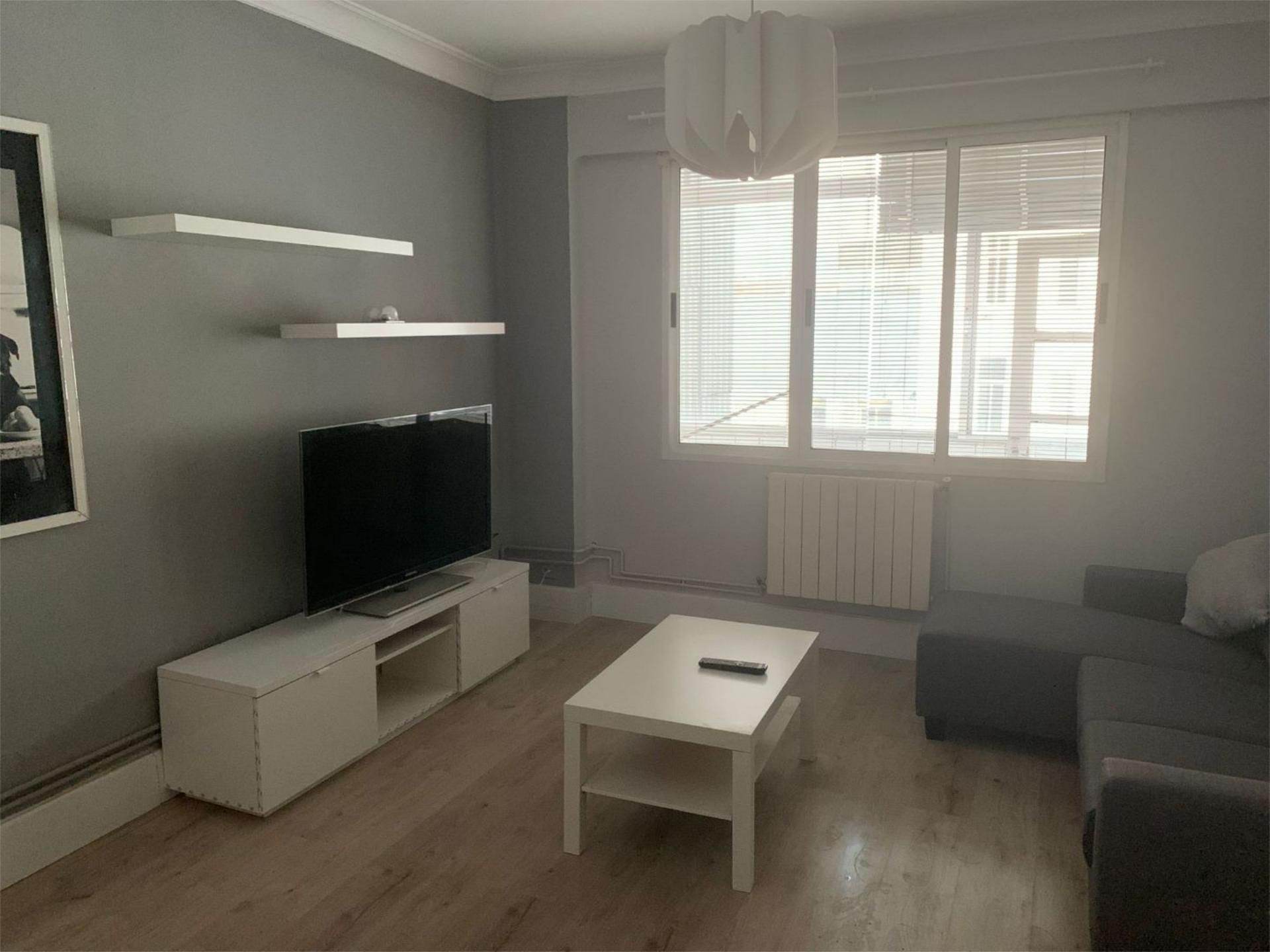 Living room of Flat to rent in Ferrol  with Heating and Furnished