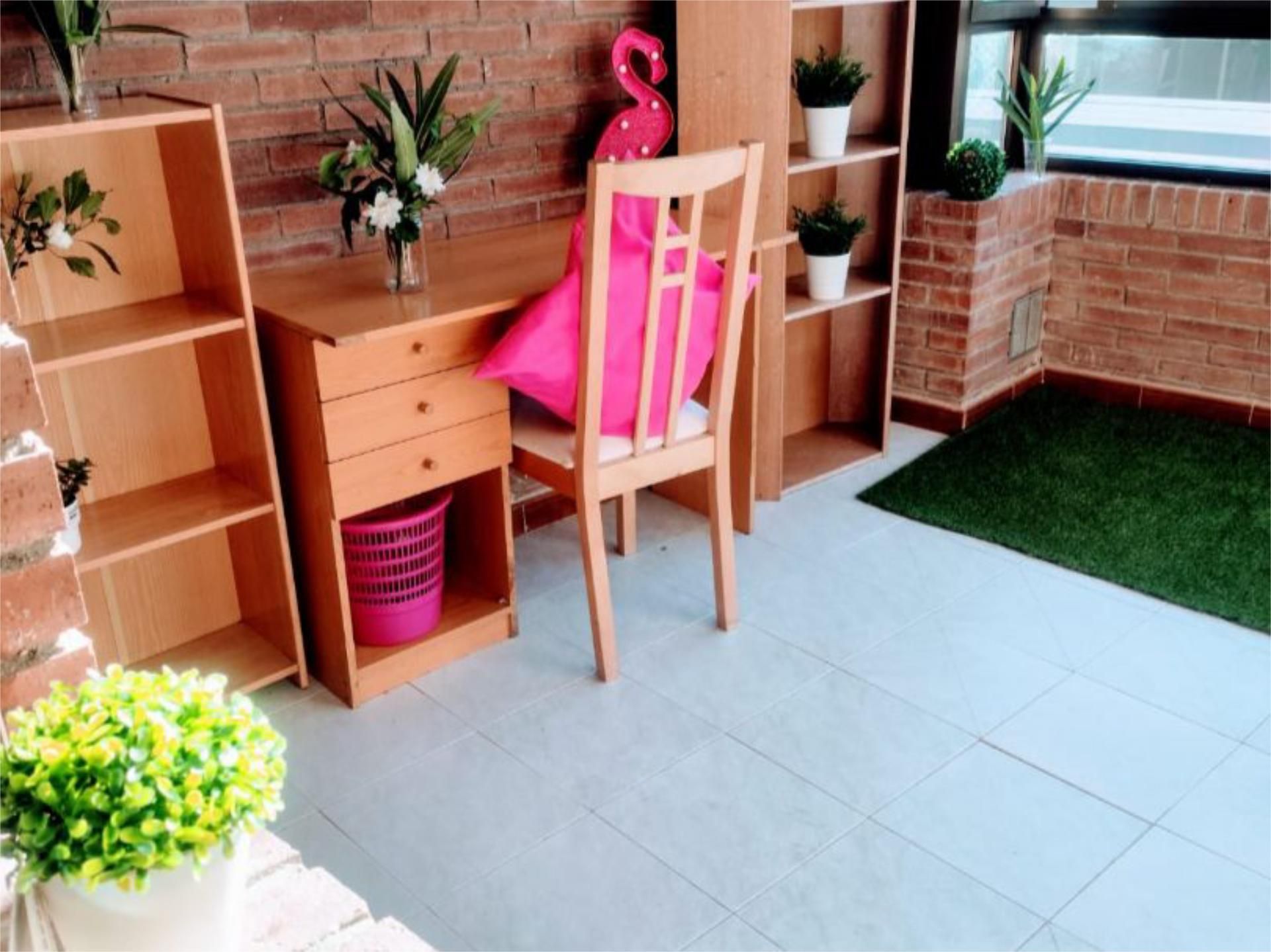 Balcony of Flat to rent in  Madrid Capital  with Heating, Terrace and Furnished