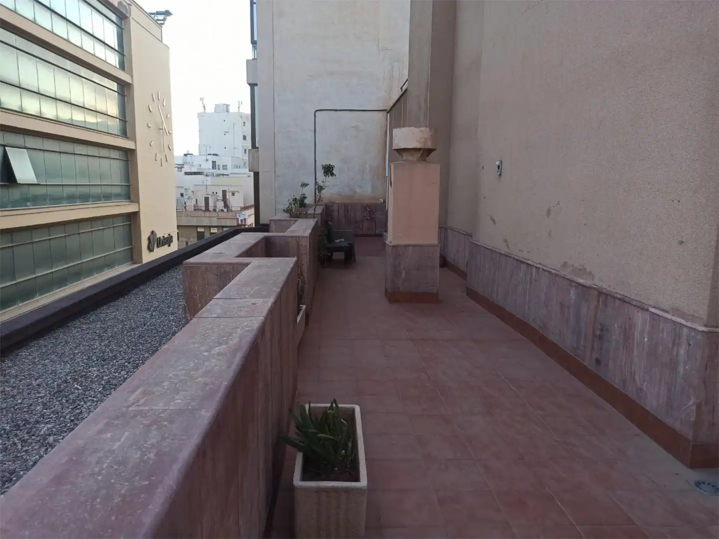 Zimmer in Calle General Tamayo, 12, Centro Terrasse von Wohnung zur untervermieten in Almería mit Klimaanlage, Heizung und Terrasse