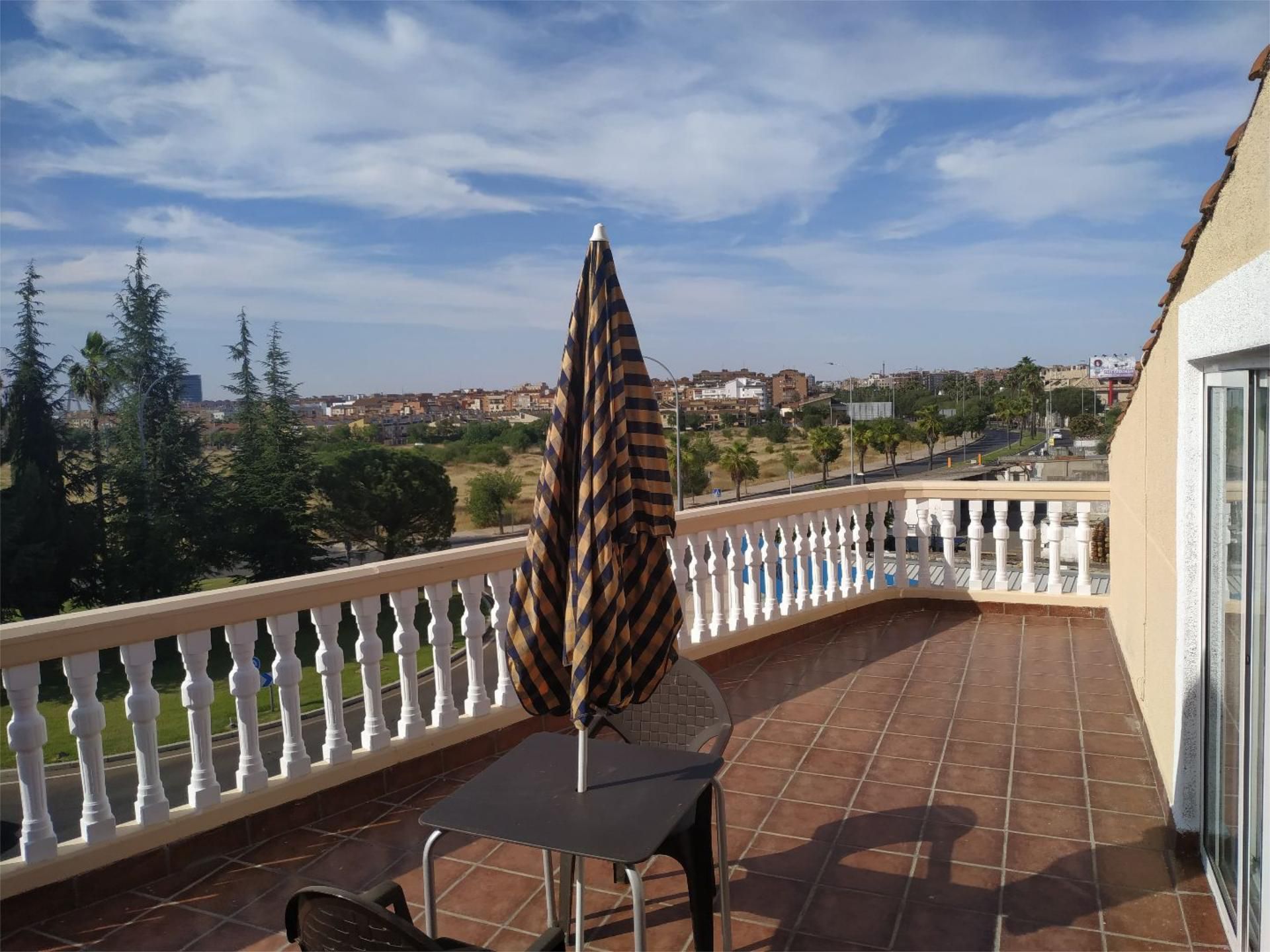 Terrace of Apartment to rent in Badajoz Capital  with Air Conditioner, Heating and Terrace