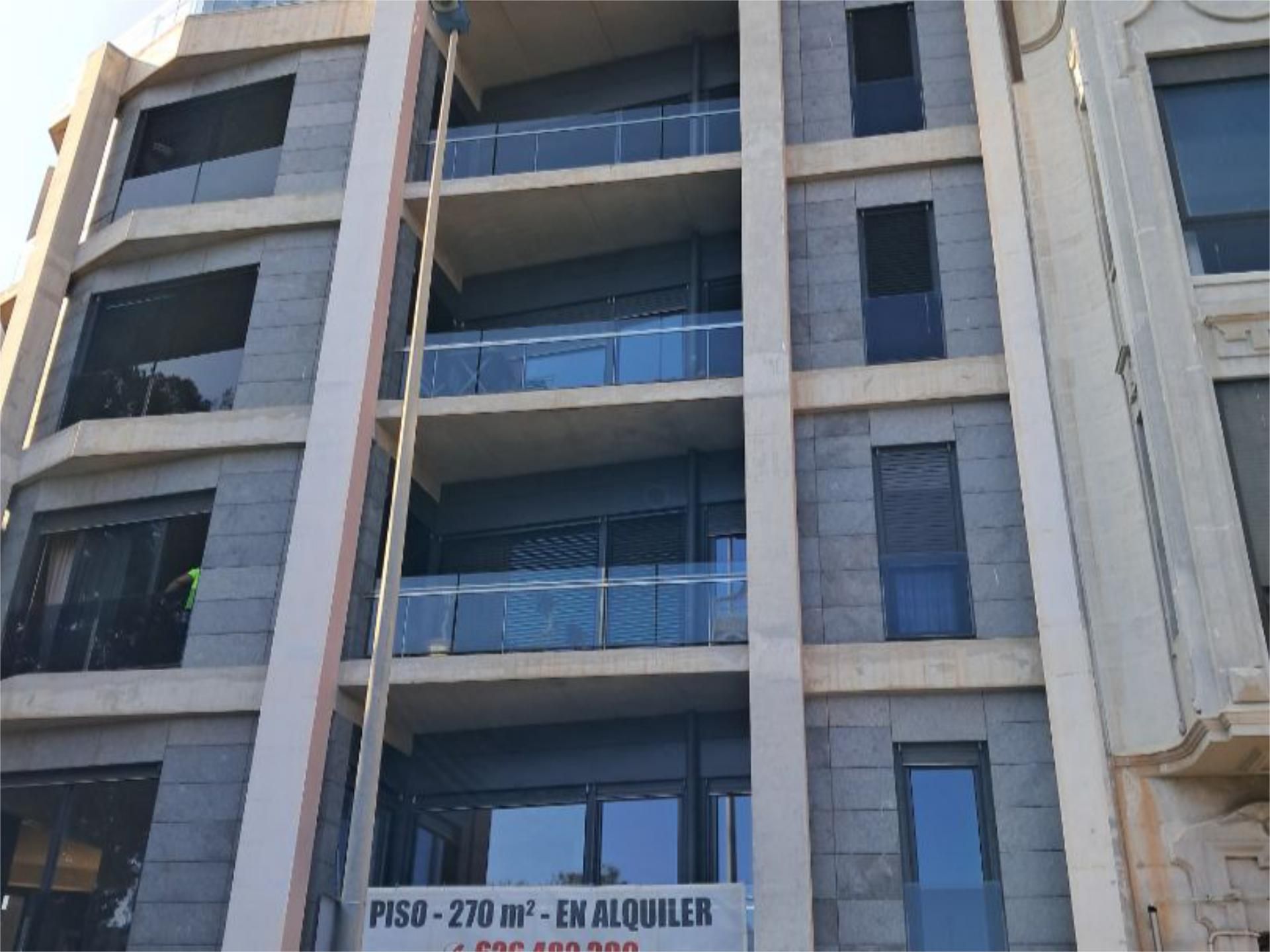 Vista exterior de Pis de lloguer en Cartagena amb Aire condicionat, Calefacció i Parquet