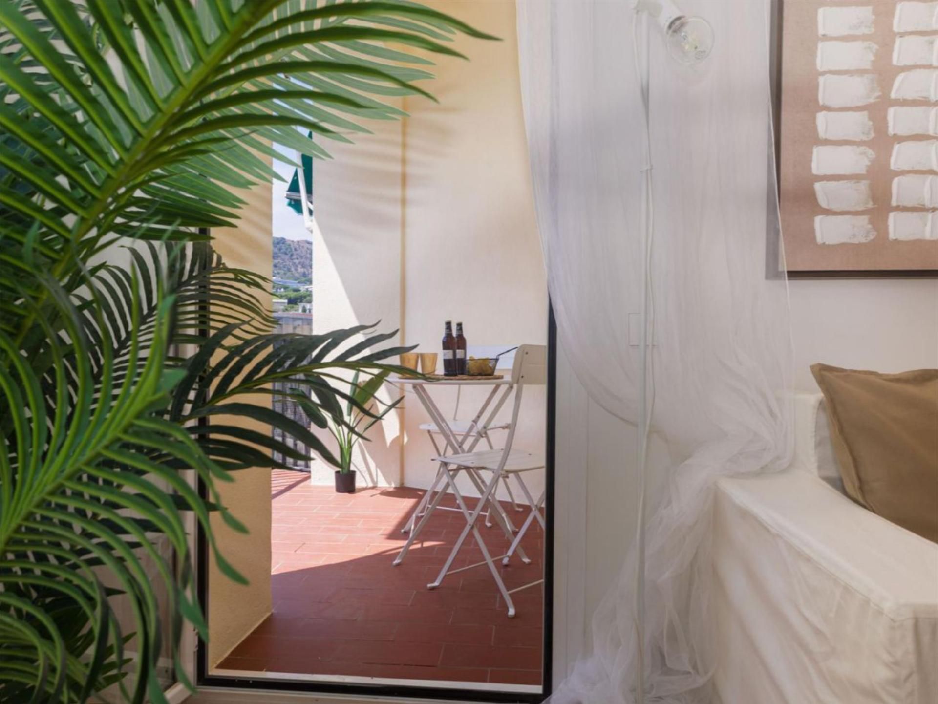 Bedroom of Flat for sale in  Barcelona Capital  with Air Conditioner and Terrace