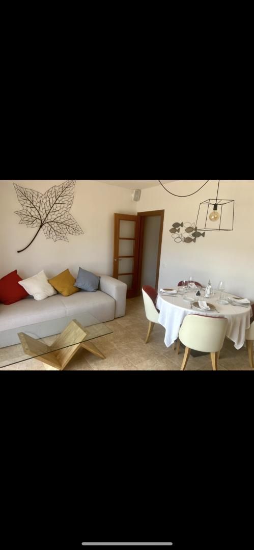 Dining room of Flat to rent in Calonge i Sant Antoni  with Private garden, Parquet flooring and Terrace