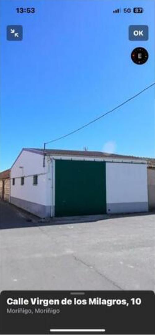 Exterior view of Garage to rent in Moríñigo