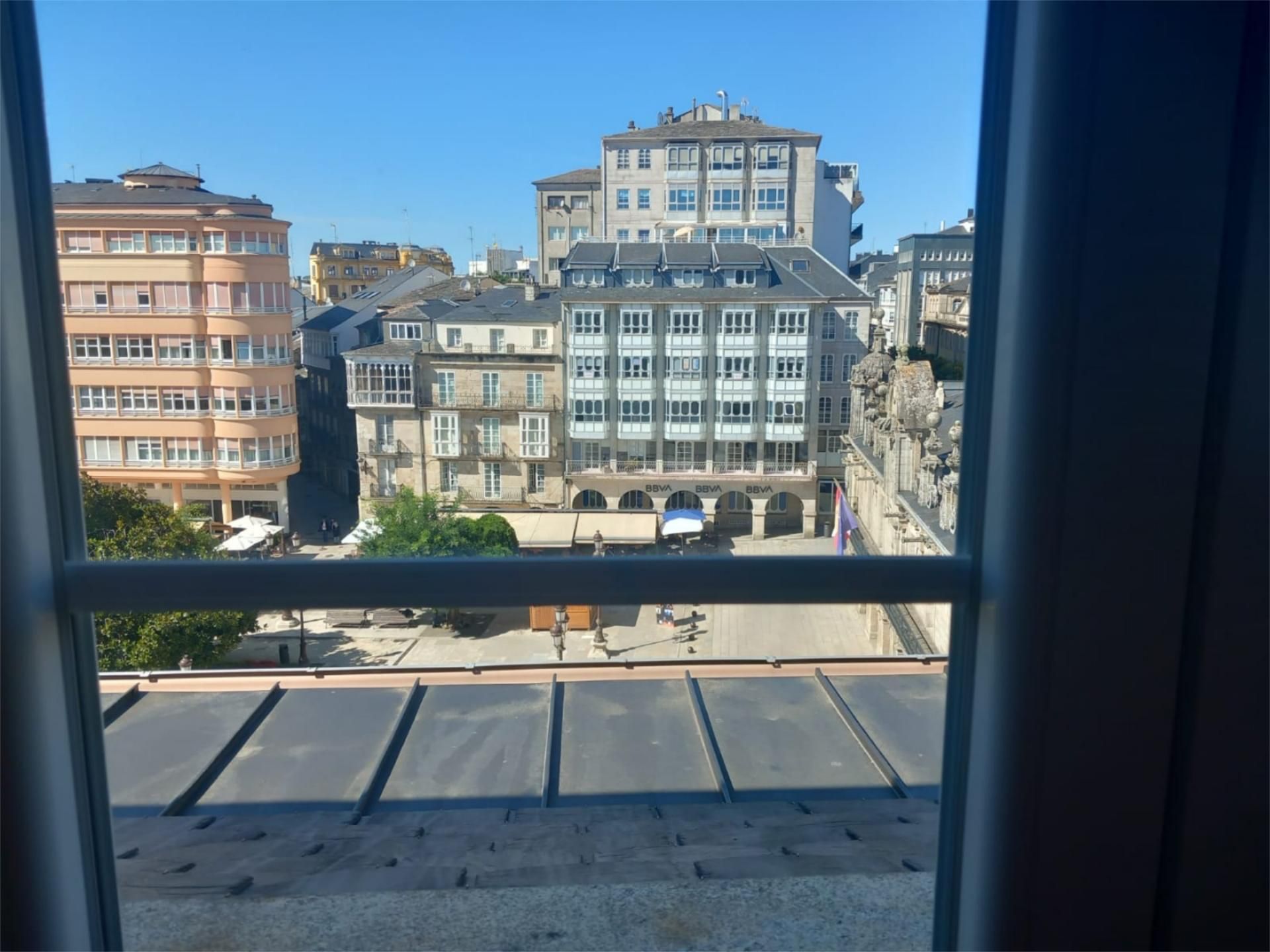 Exterior view of Flat to rent in Lugo Capital  with Heating, Furnished and Oven