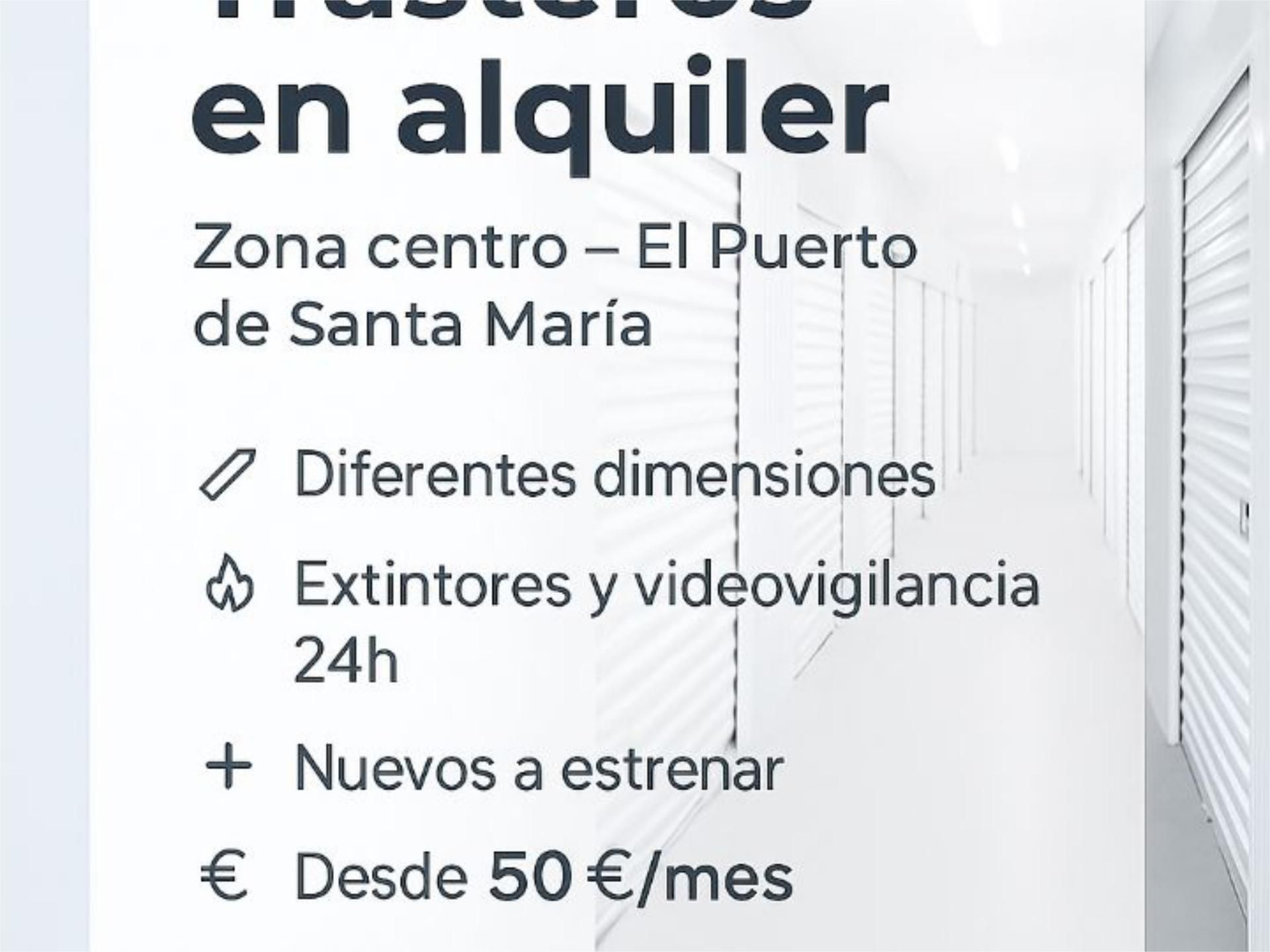 Traster de lloguer en El Puerto de Santa María