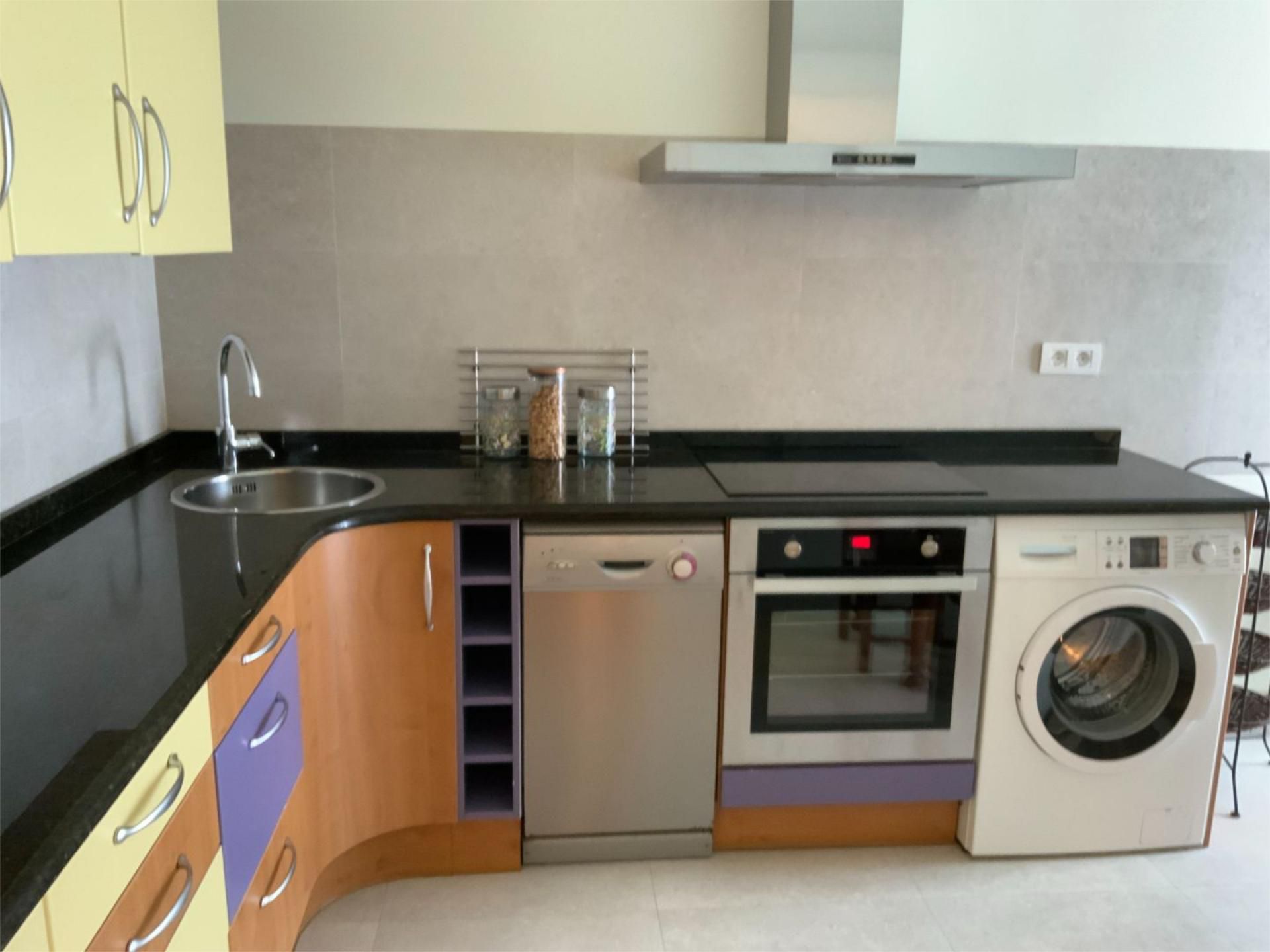 Kitchen of Flat for sale in Bilbao   with Heating, Parquet flooring and Furnished