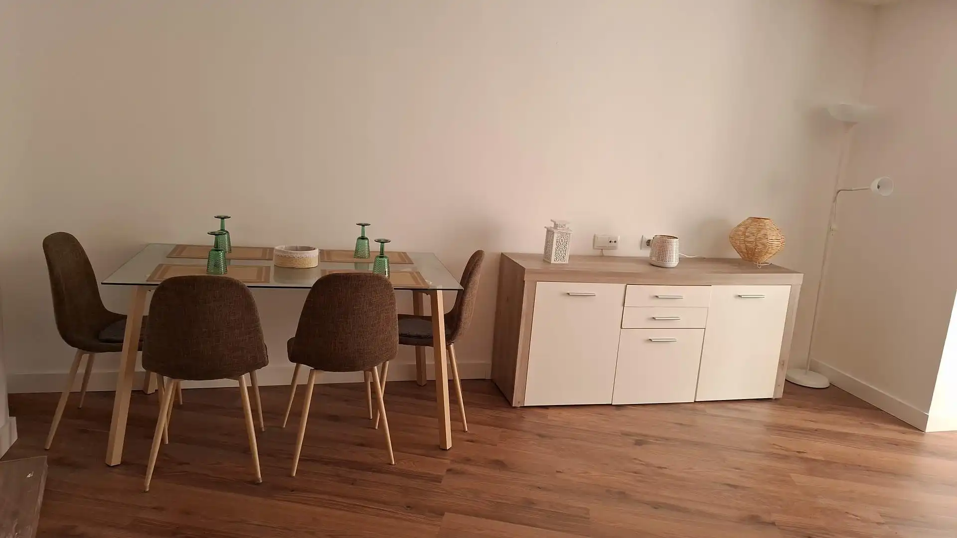 Dining room of Flat for rent in Murcia  with Air Conditioner, Heating and Terrace