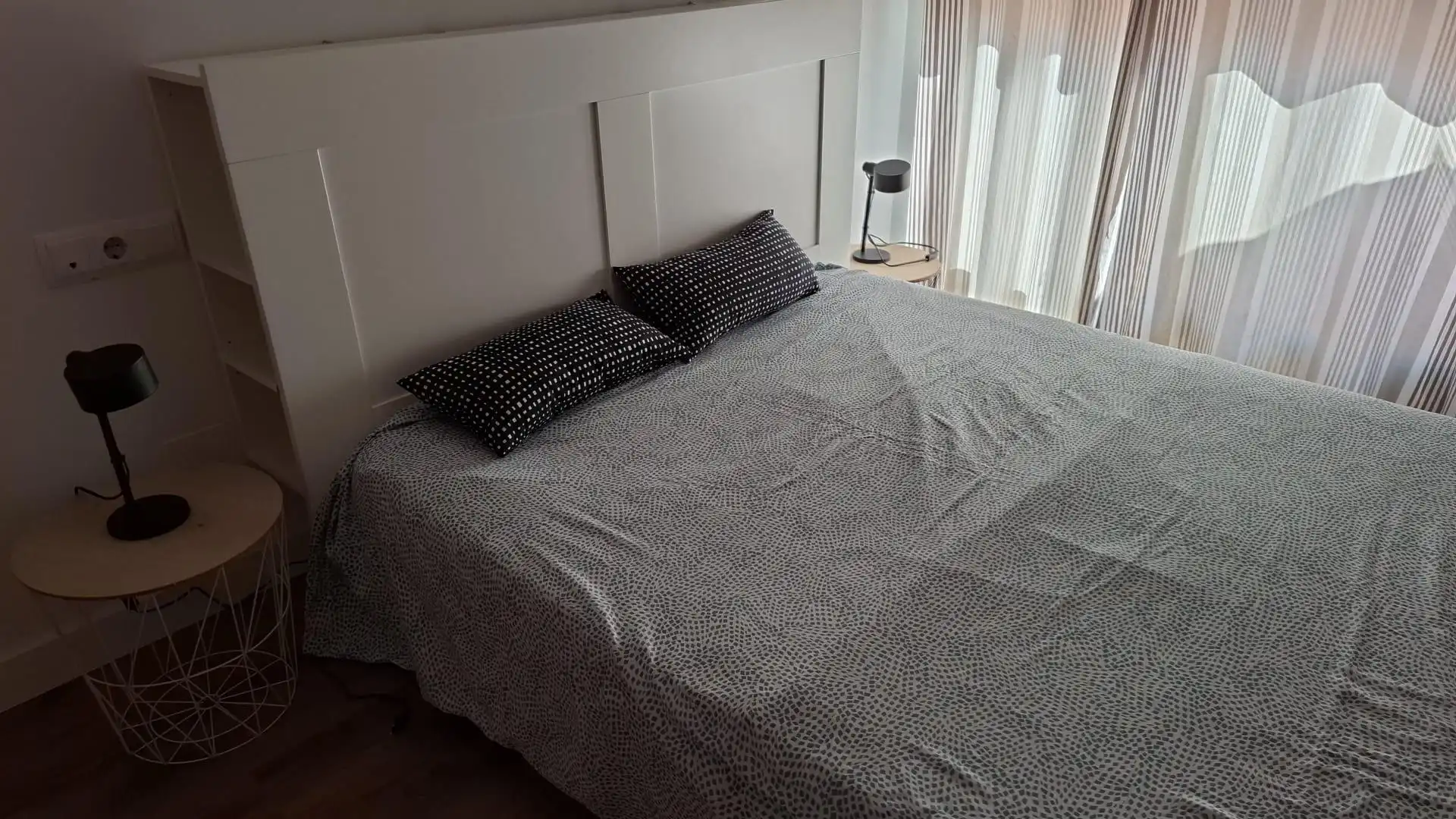 Bedroom of Flat for rent in Murcia  with Air Conditioner, Heating and Terrace