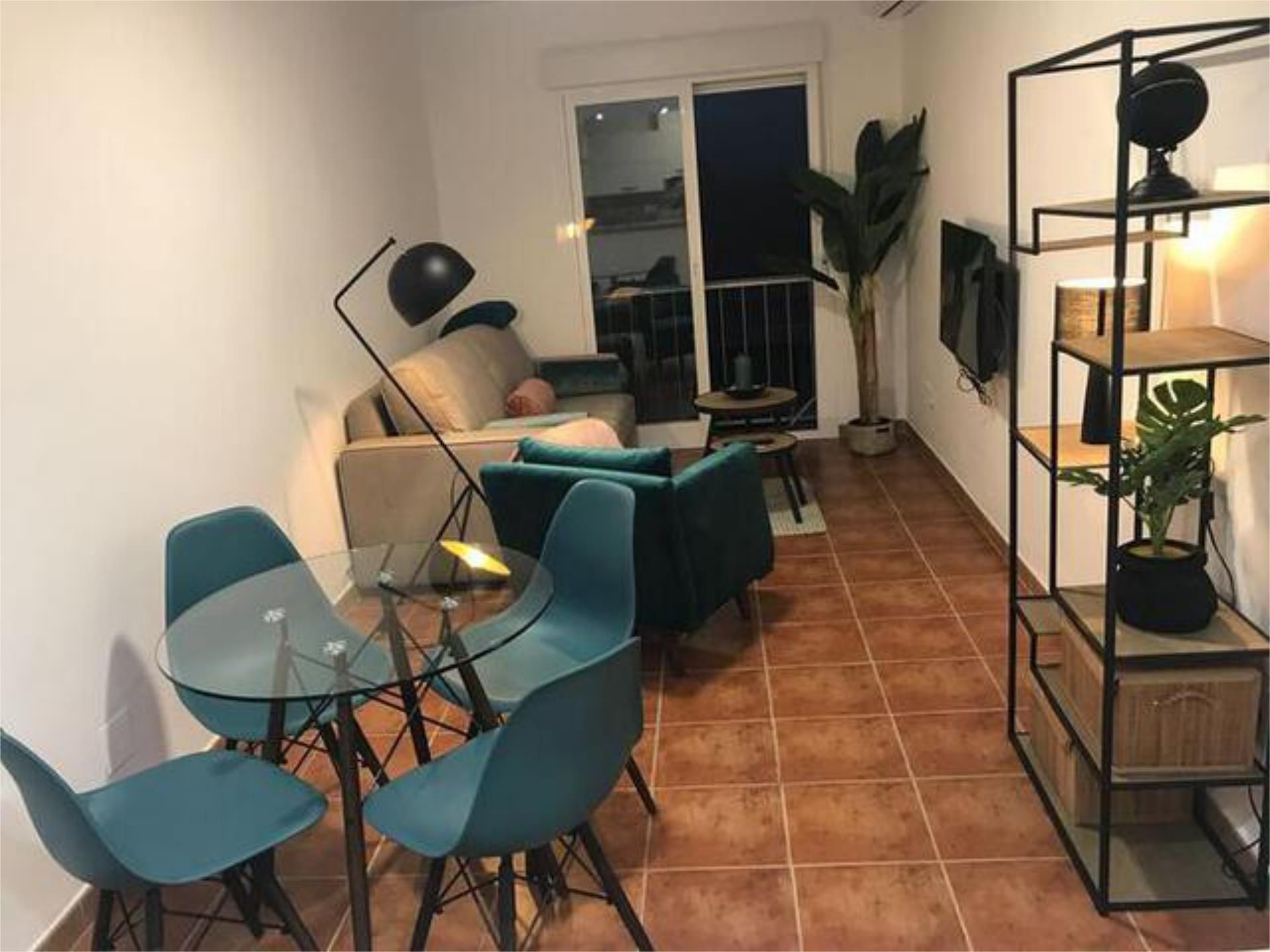 Sala d'estar de Apartament de lloguer en Estepona amb Terrassa