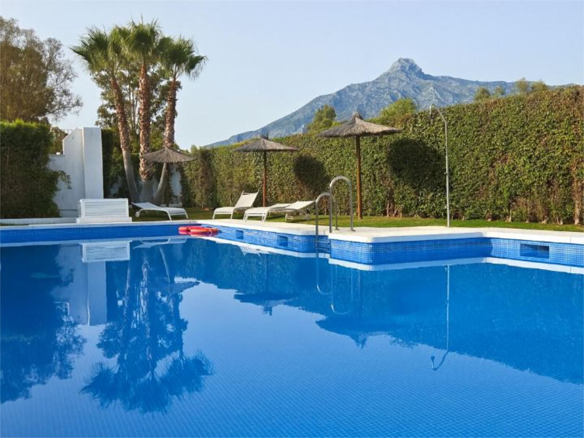 Garden of Flat for sale in Marbella  with Air Conditioner, Private garden and Terrace