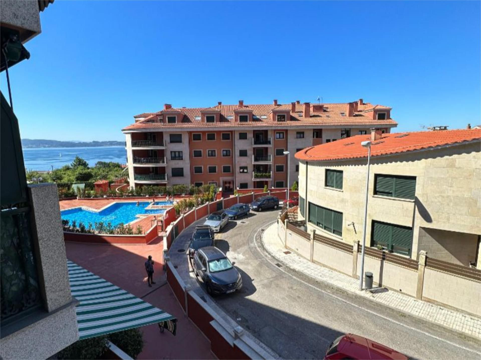 Exterior view of Flat to rent in Sanxenxo  with Heating, Terrace and Storage room