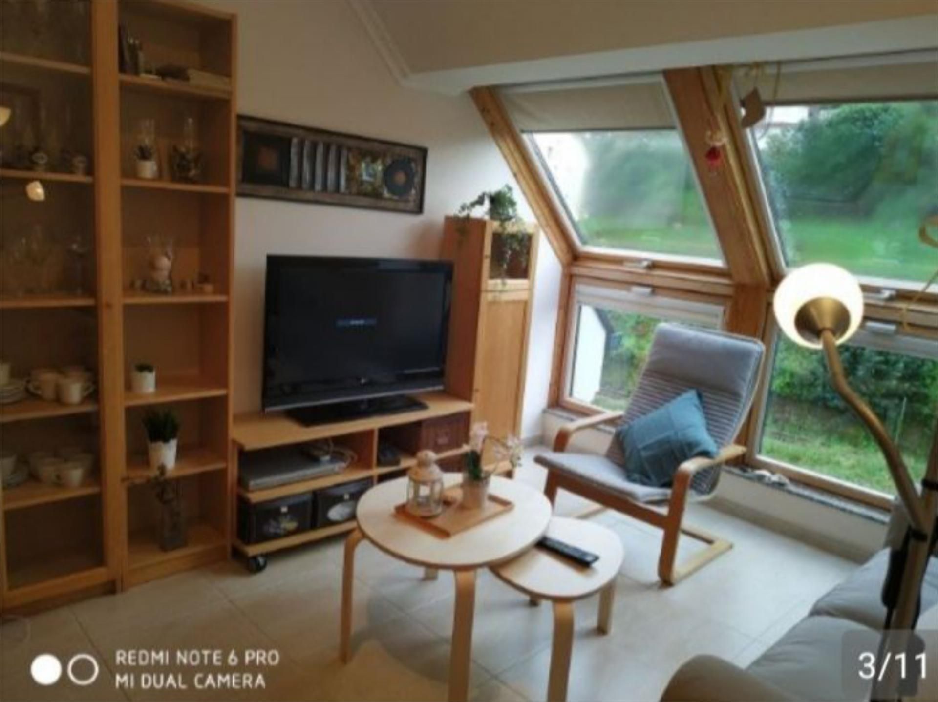 Living room of Attic to rent in Viveiro  with Heating, Private garden and Parquet flooring