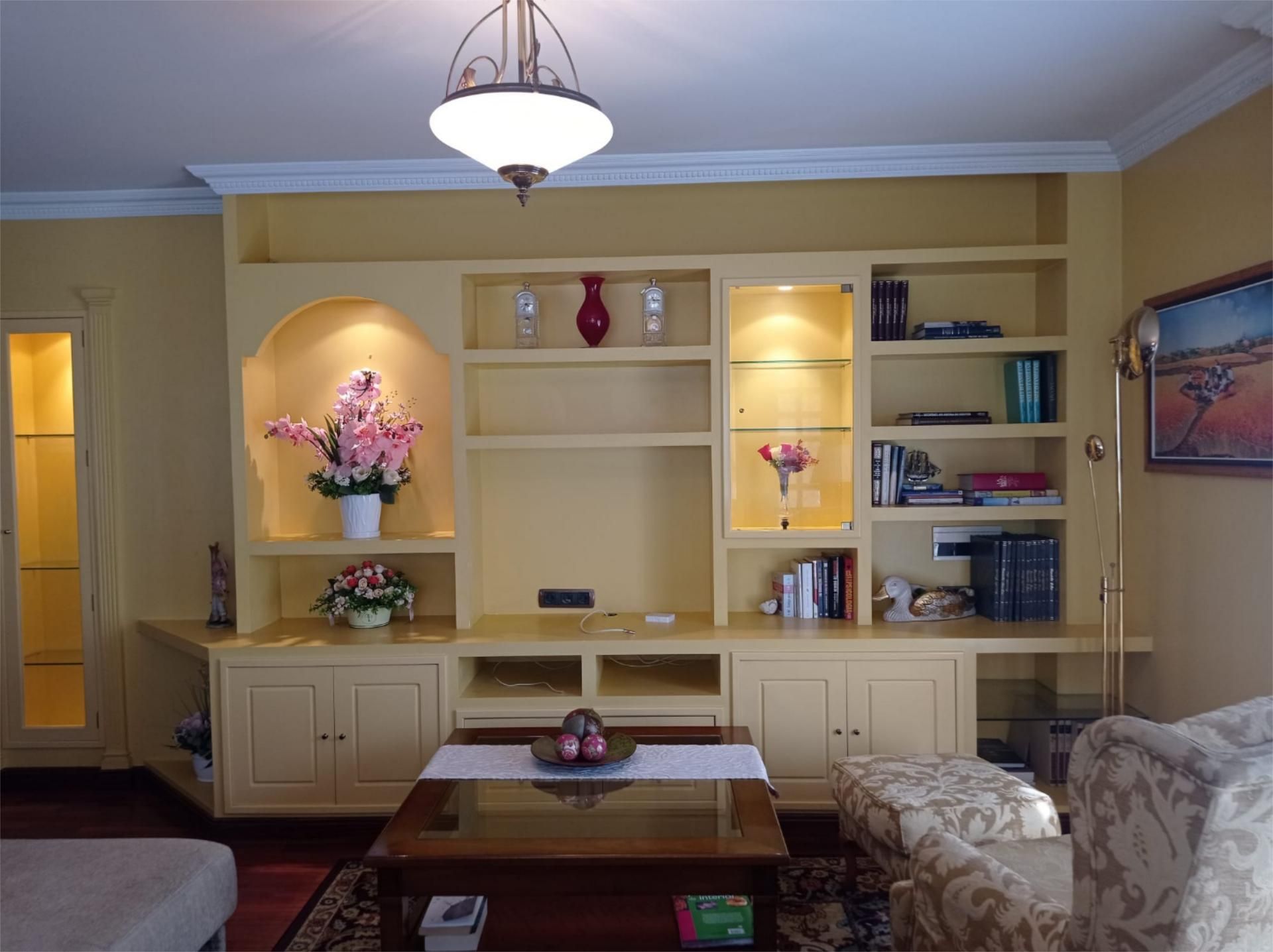 Living room of Flat for sale in A Coruña Capital   with Balcony