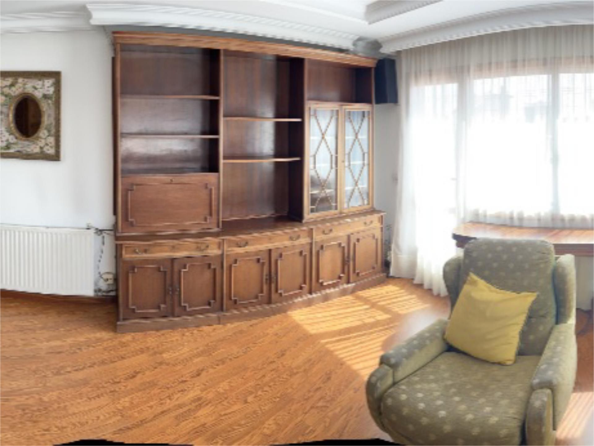 Living room of Attic to rent in A Coruña Capital 