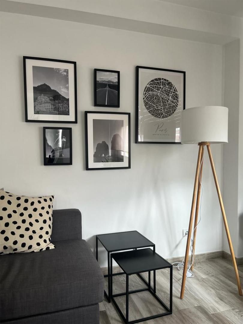 Sala de estar de Apartamento de alquiler en Ribeira con Amueblado