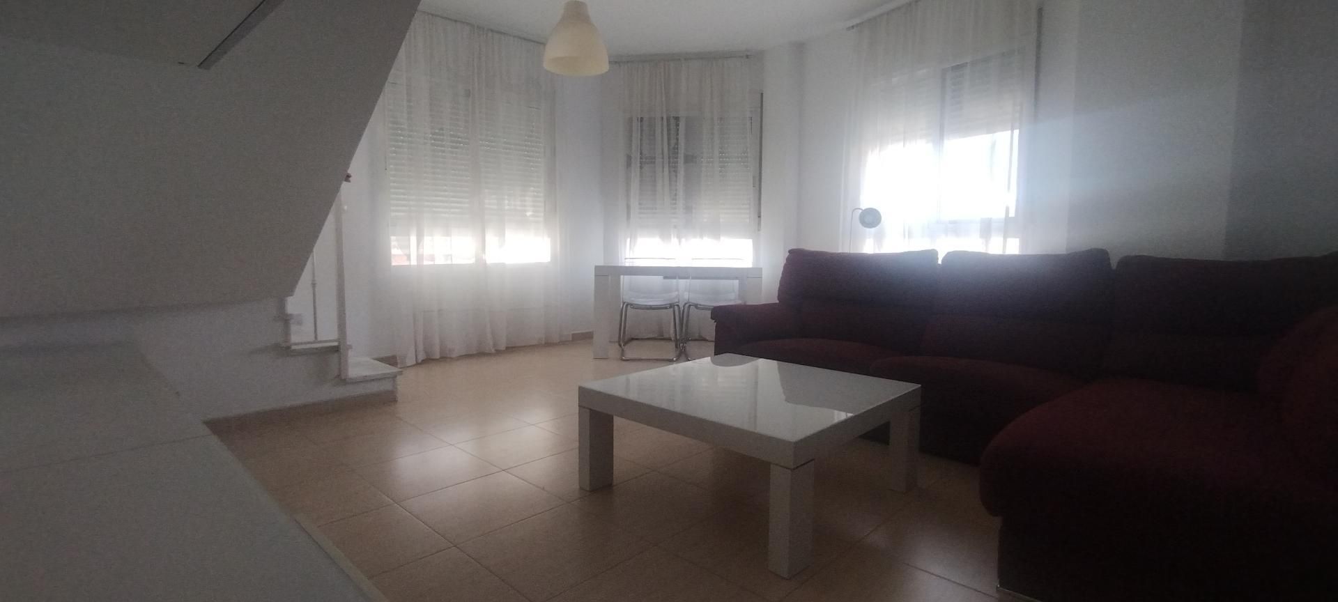 Sala d'estar de Àtic en venda en  Murcia Capital amb Aire condicionat i Terrassa