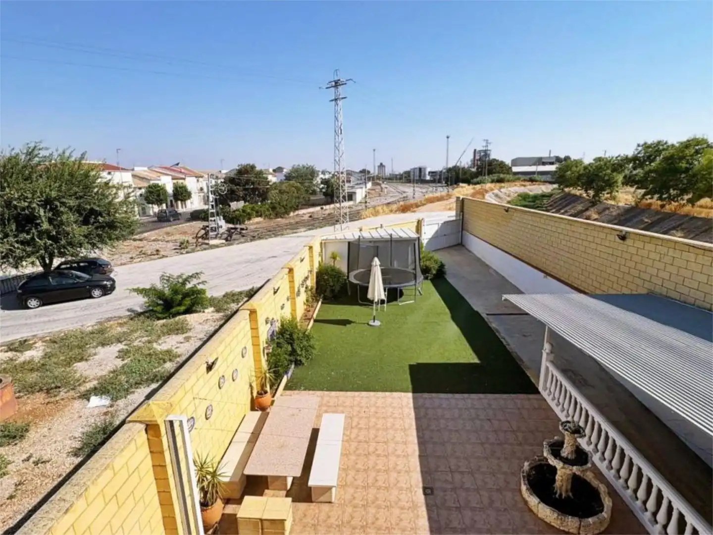 Houses for sale in Desconocido, 58, La Roda de Andalucía Terrace of Houses for sale in La Roda de Andalucía with Air Conditioner, Heating and Private garden