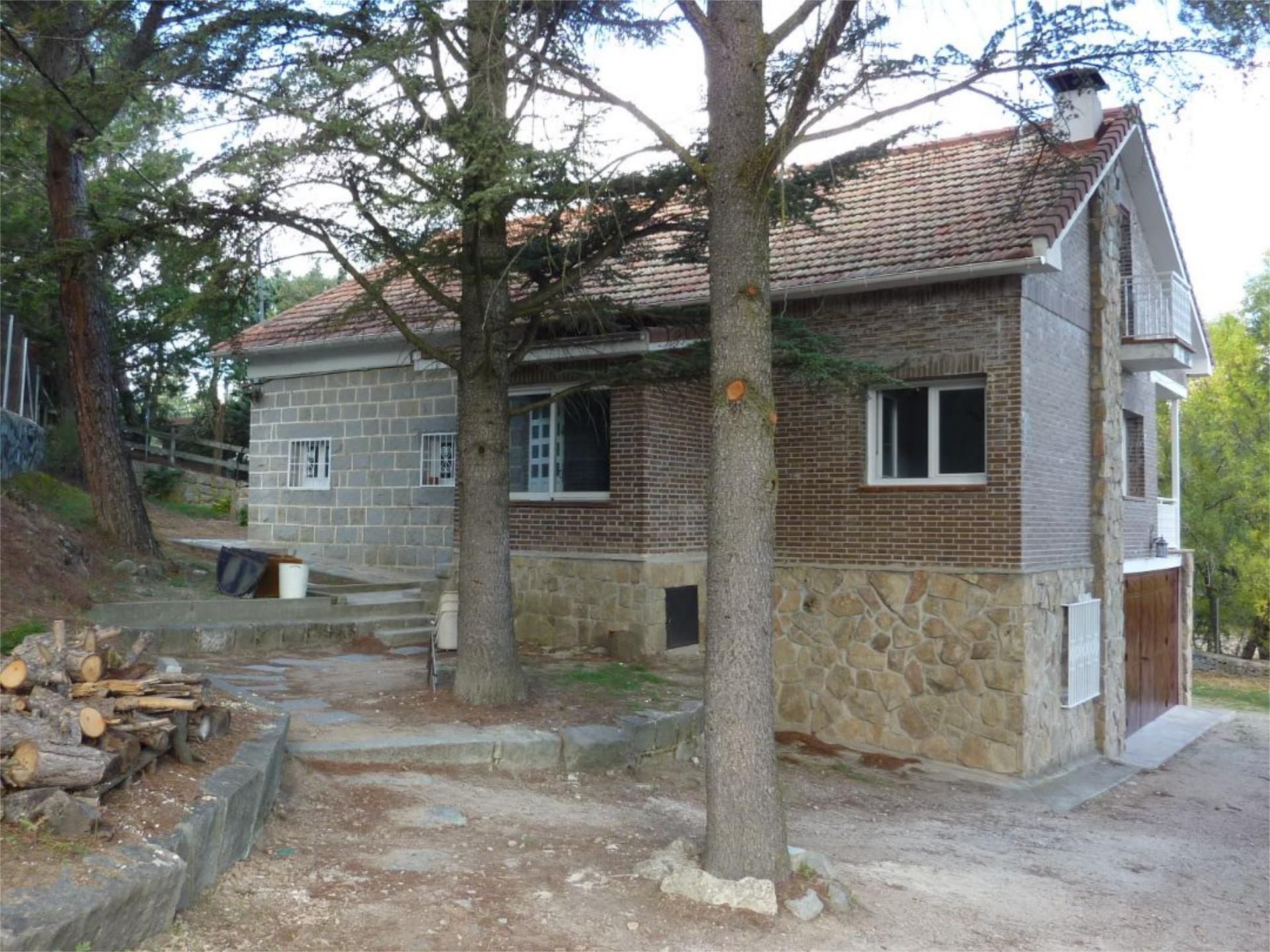 Vista exterior de Casa o chalet de alquiler en El Boalo - Cerceda – Mataelpino con Calefacción, Jardín privado y Parquet