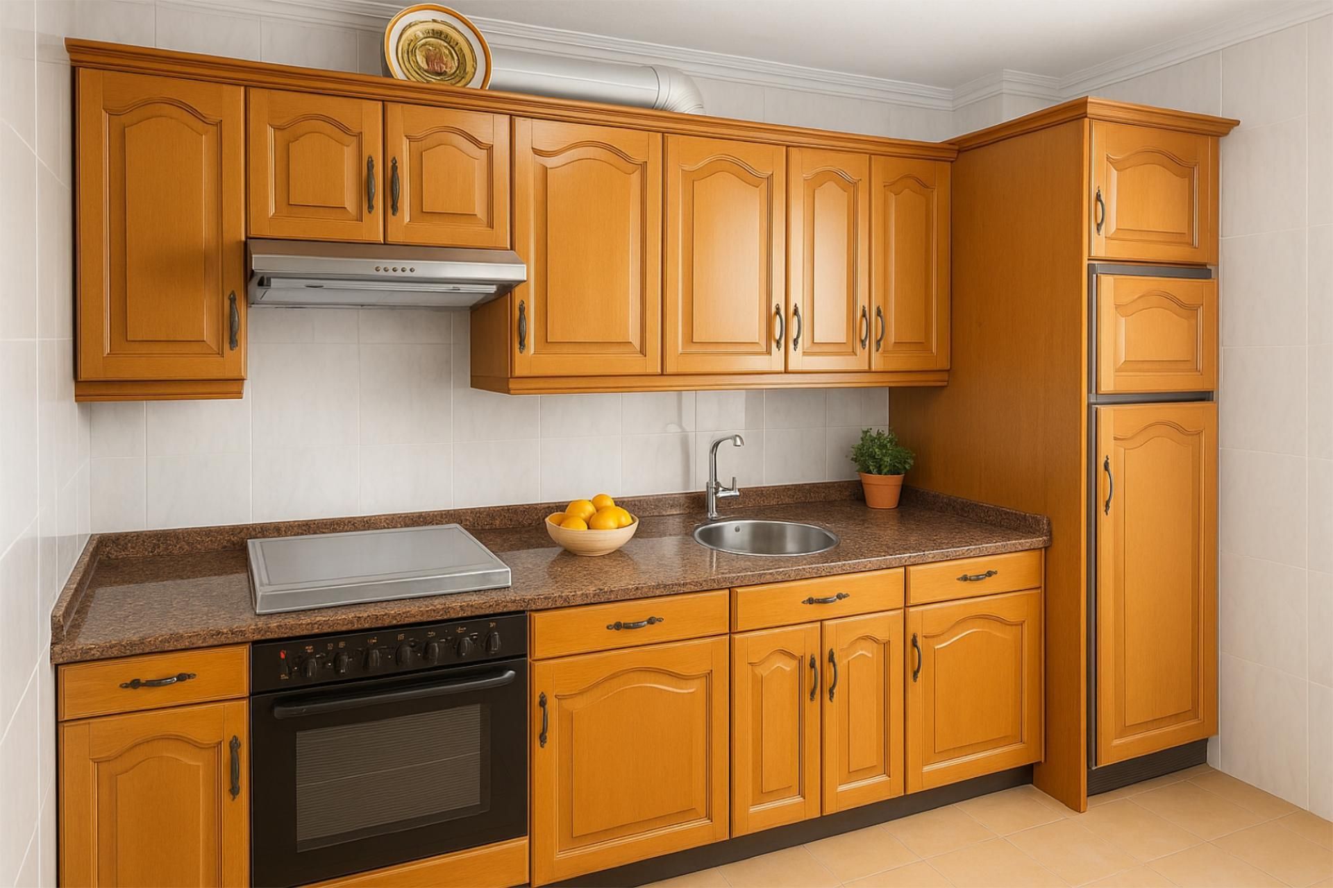 Kitchen of Flat to rent in Avilés  with Washing machine
