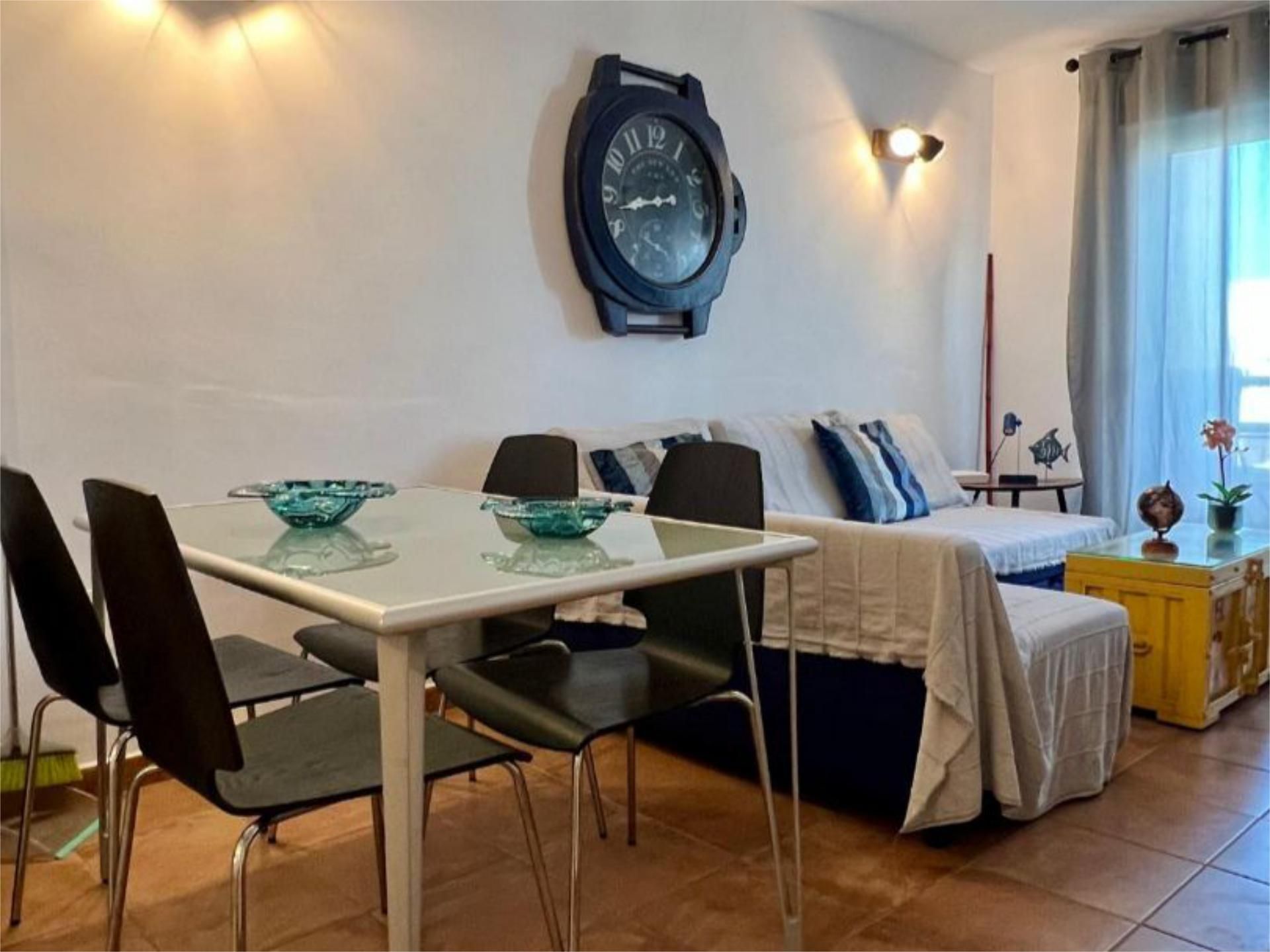 Dining room of Flat to rent in  Almería Capital  with Air Conditioner, Heating and Private garden