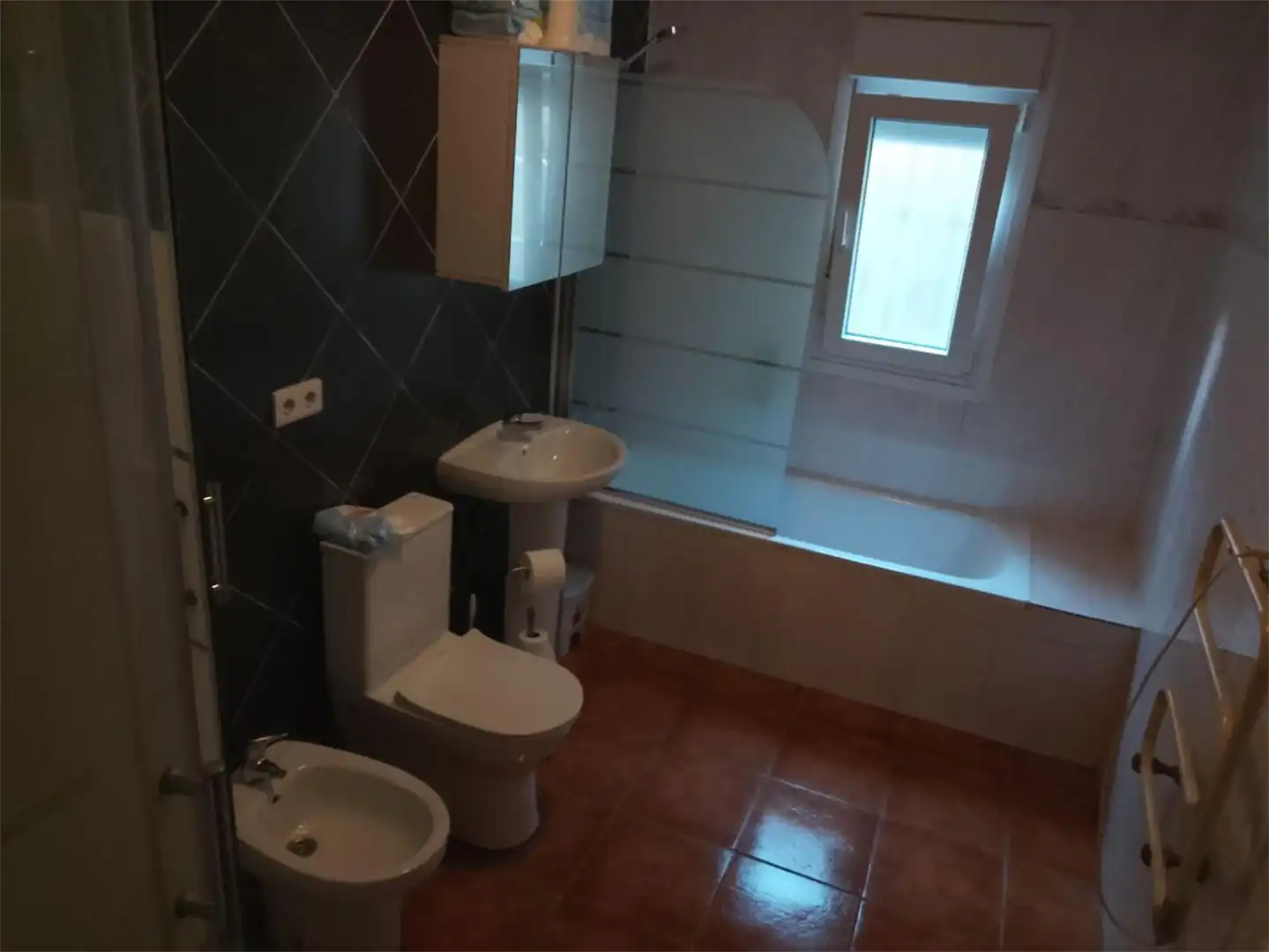 Finca rústica de lloguer a Lugar Malacapa, Cómpeta Bany de Finca rústica de lloguer en Cómpeta amb Terrassa, Piscina i Moblat